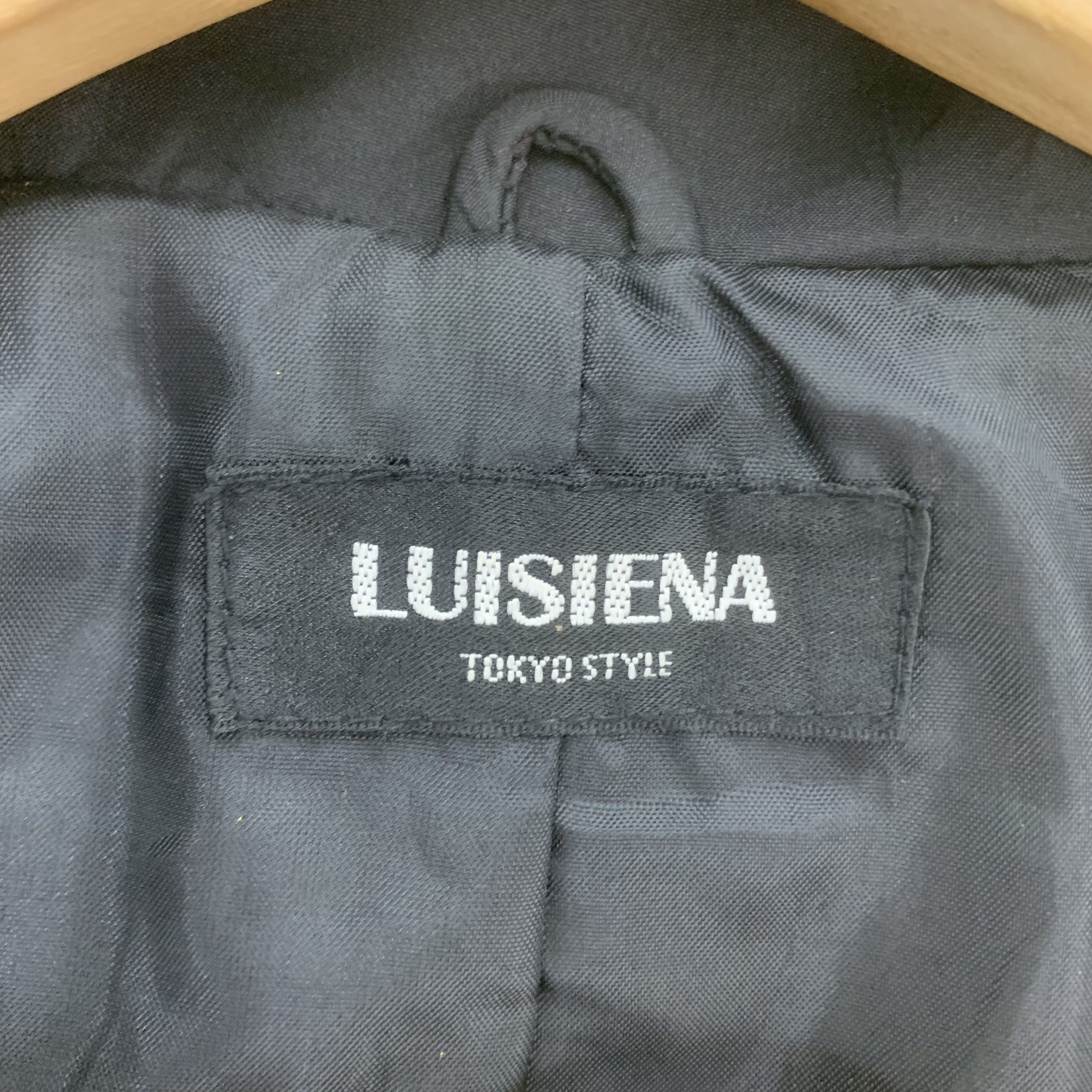 Japanese Brand × Vintage Luiseina Tokyo Black Women Jacket Size ONE SIZE - 7 Thumbnail