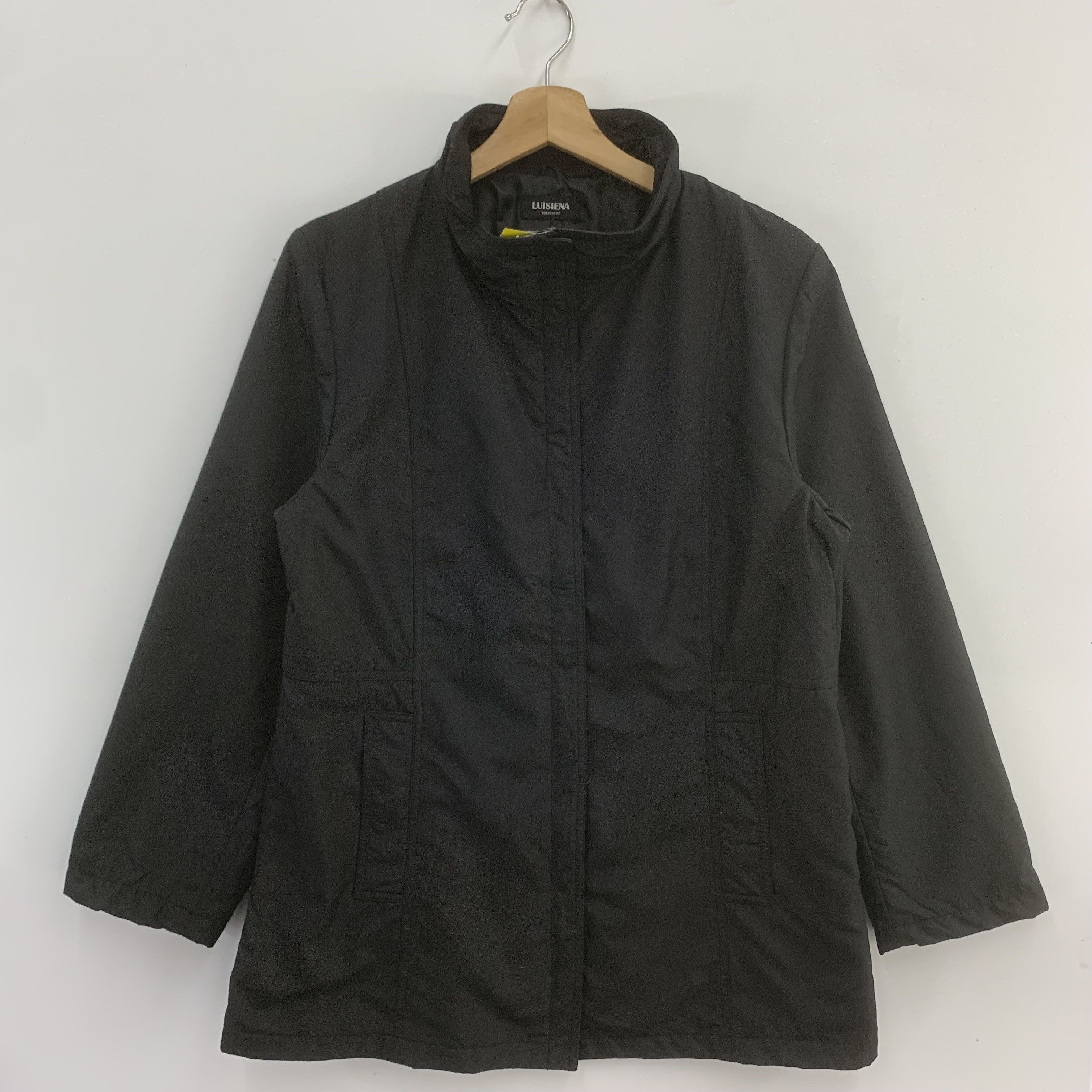 Japanese Brand × Vintage Luiseina Tokyo Black Women Jacket Size ONE SIZE - 1 Thumbnail