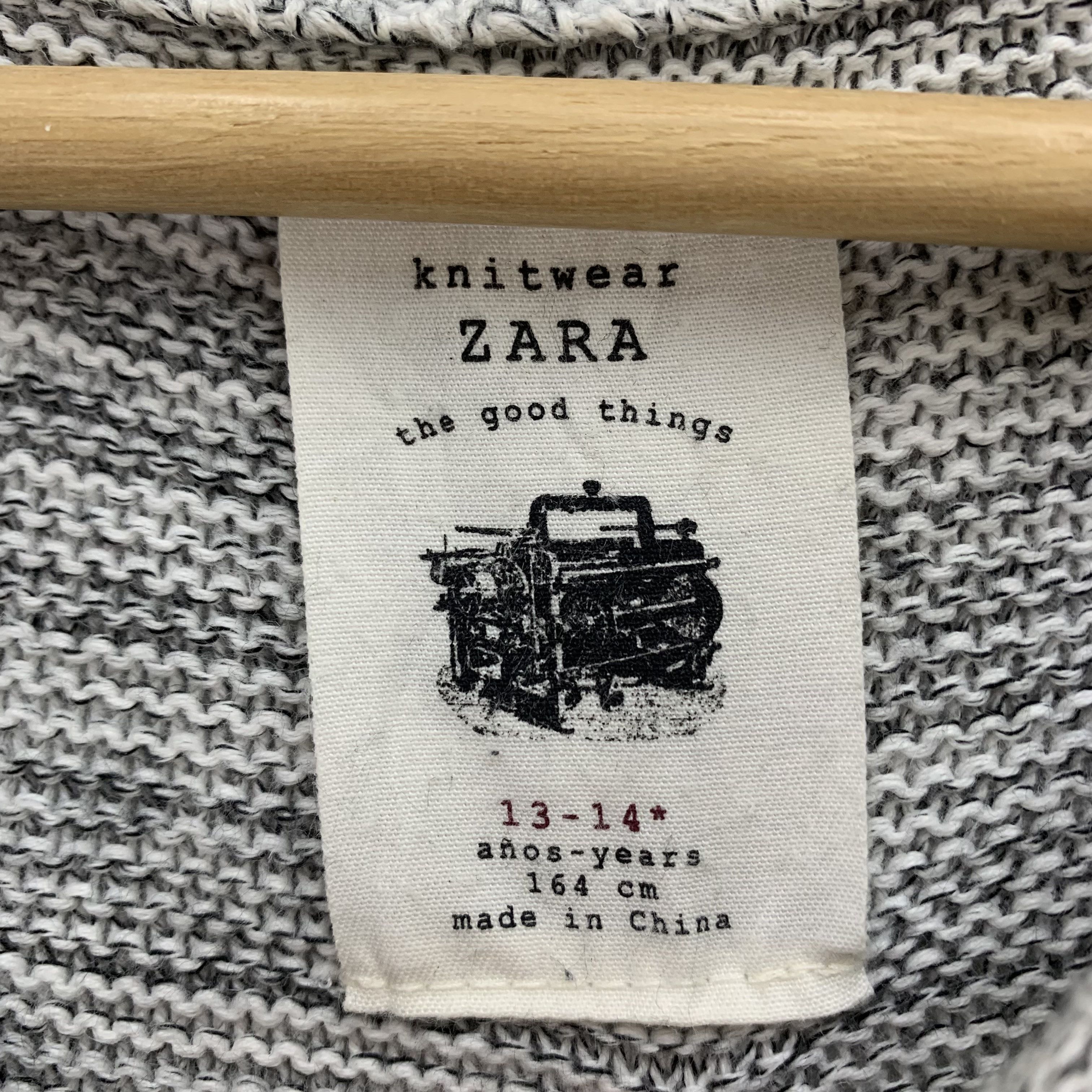 Vintage × Zara Zara Sweater Oversized Knit Size ONE SIZE - 4 Thumbnail