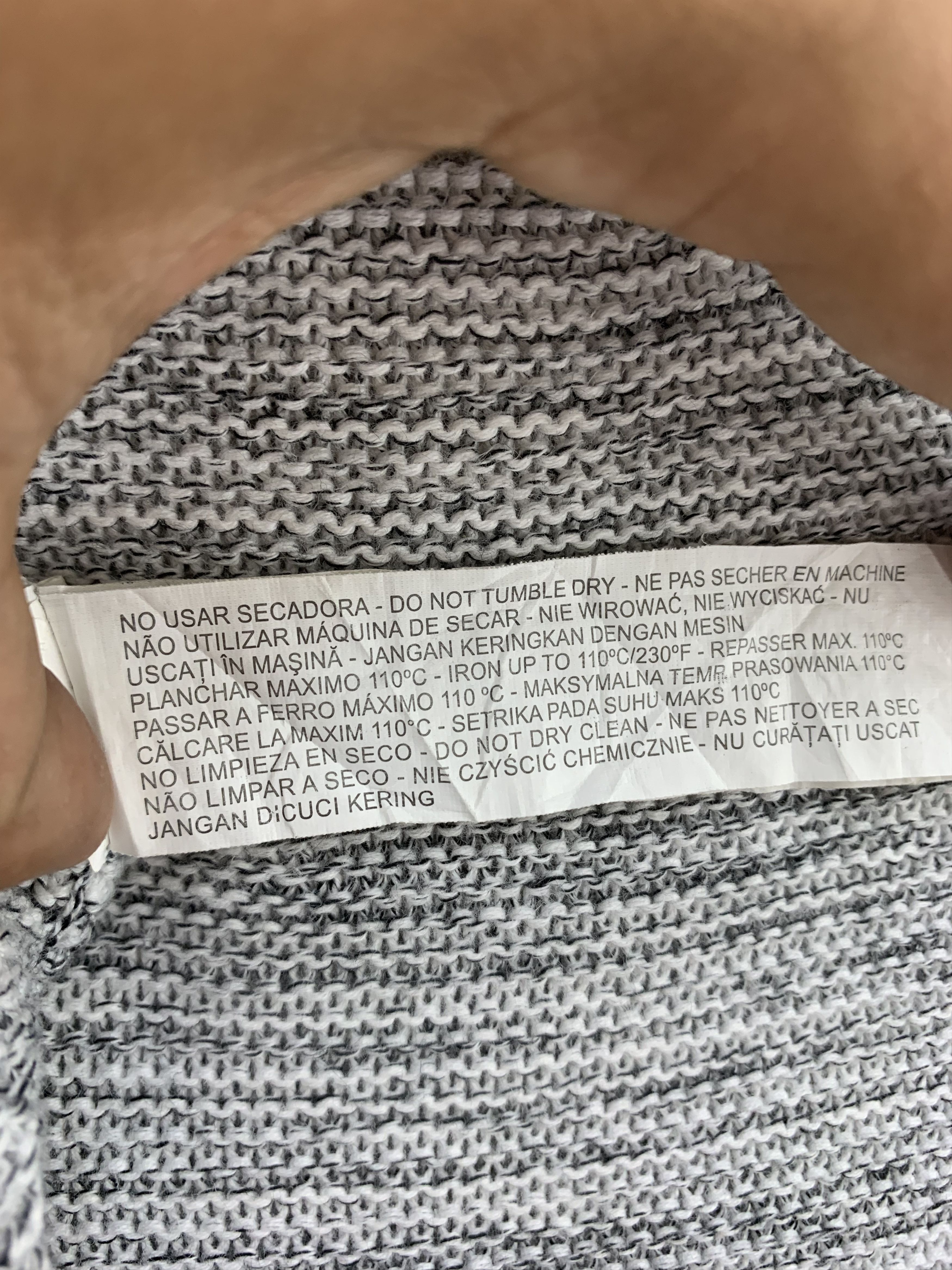 Vintage × Zara Zara Sweater Oversized Knit Size ONE SIZE - 6 Thumbnail