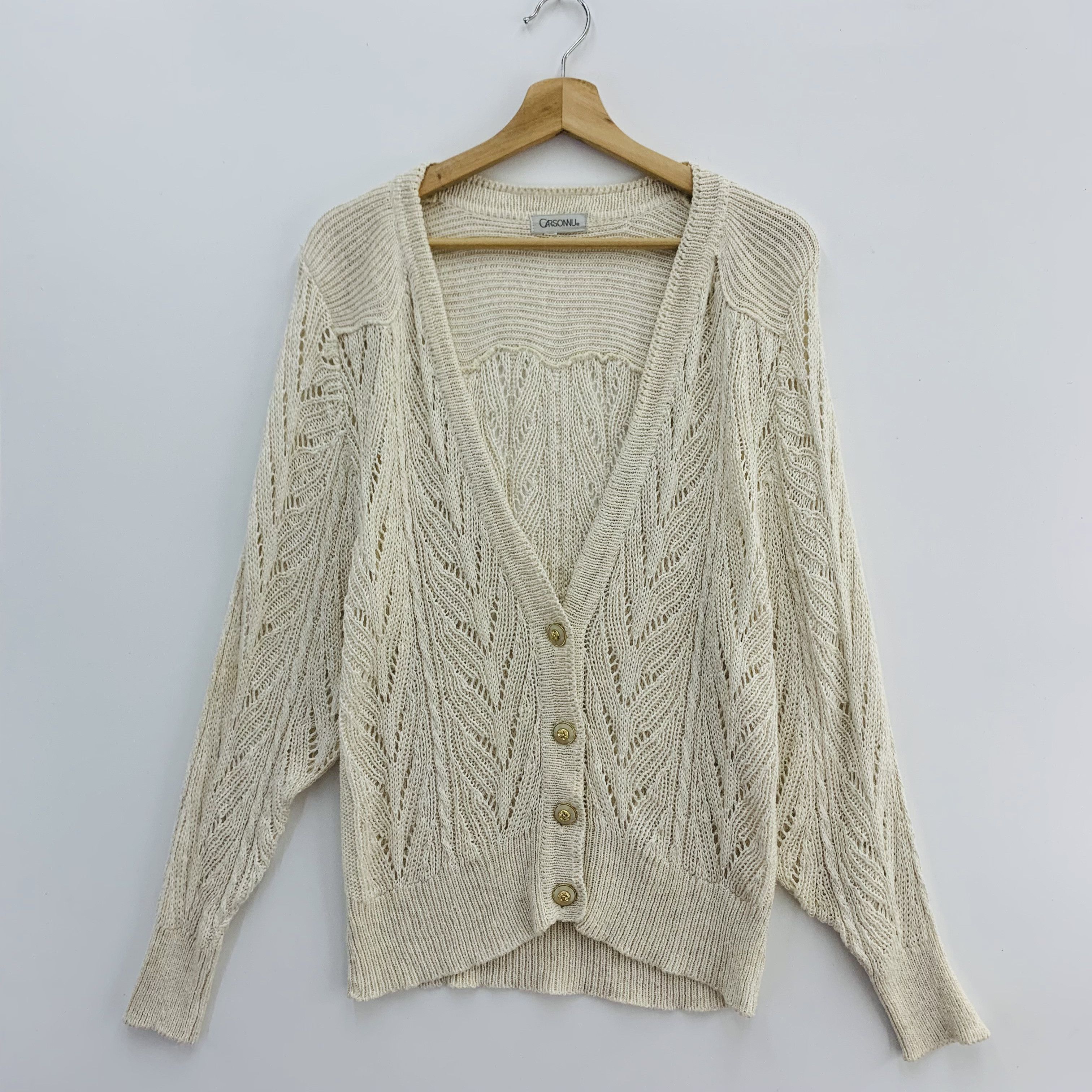 Carsonnu Wool Cardigan Crochet