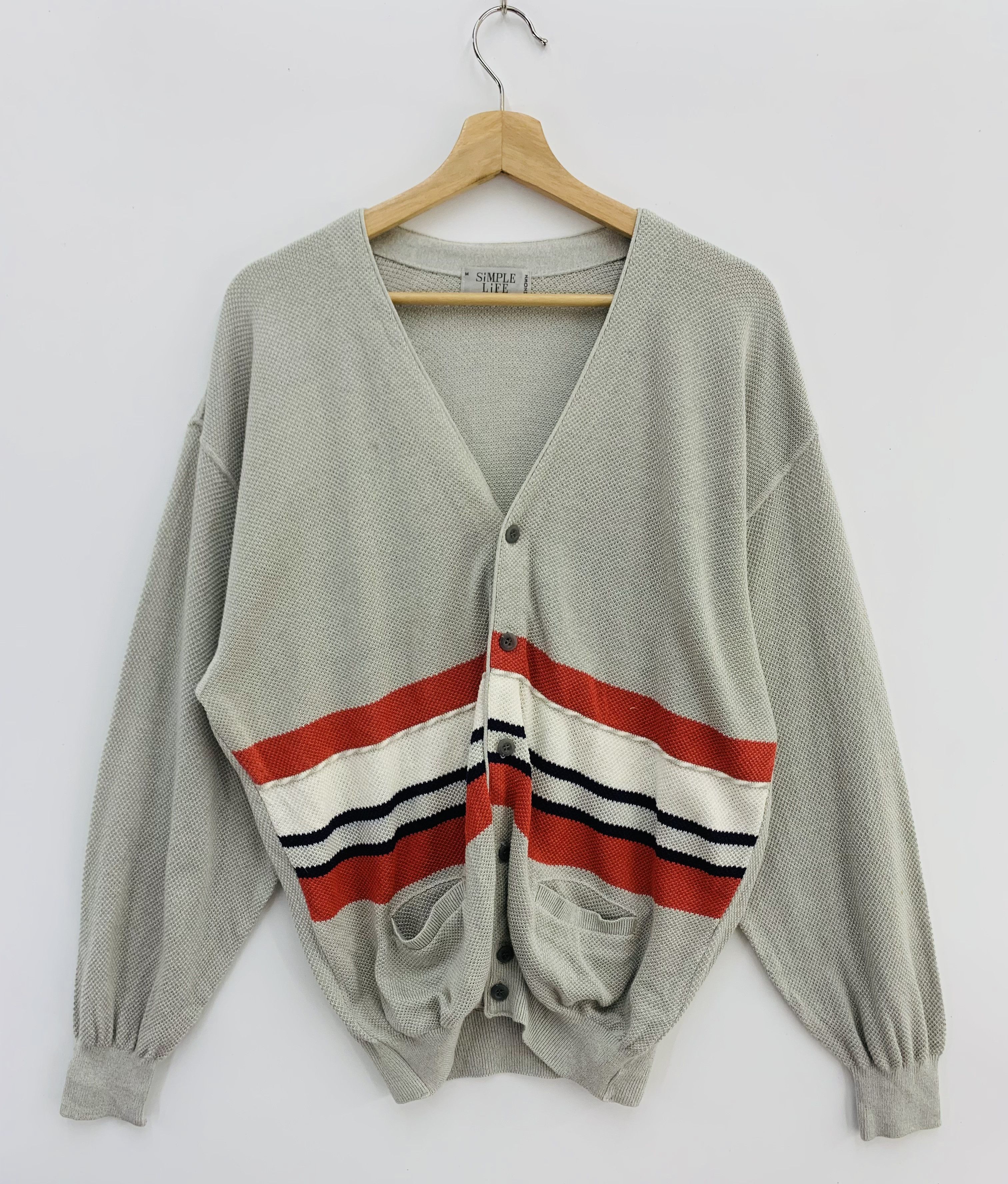 Japanese Brand × RENOWN Renown Knit Cardigan Knitwear Wool Blend Size US M / EU 48-50 / 2 - 1 Thumbnail