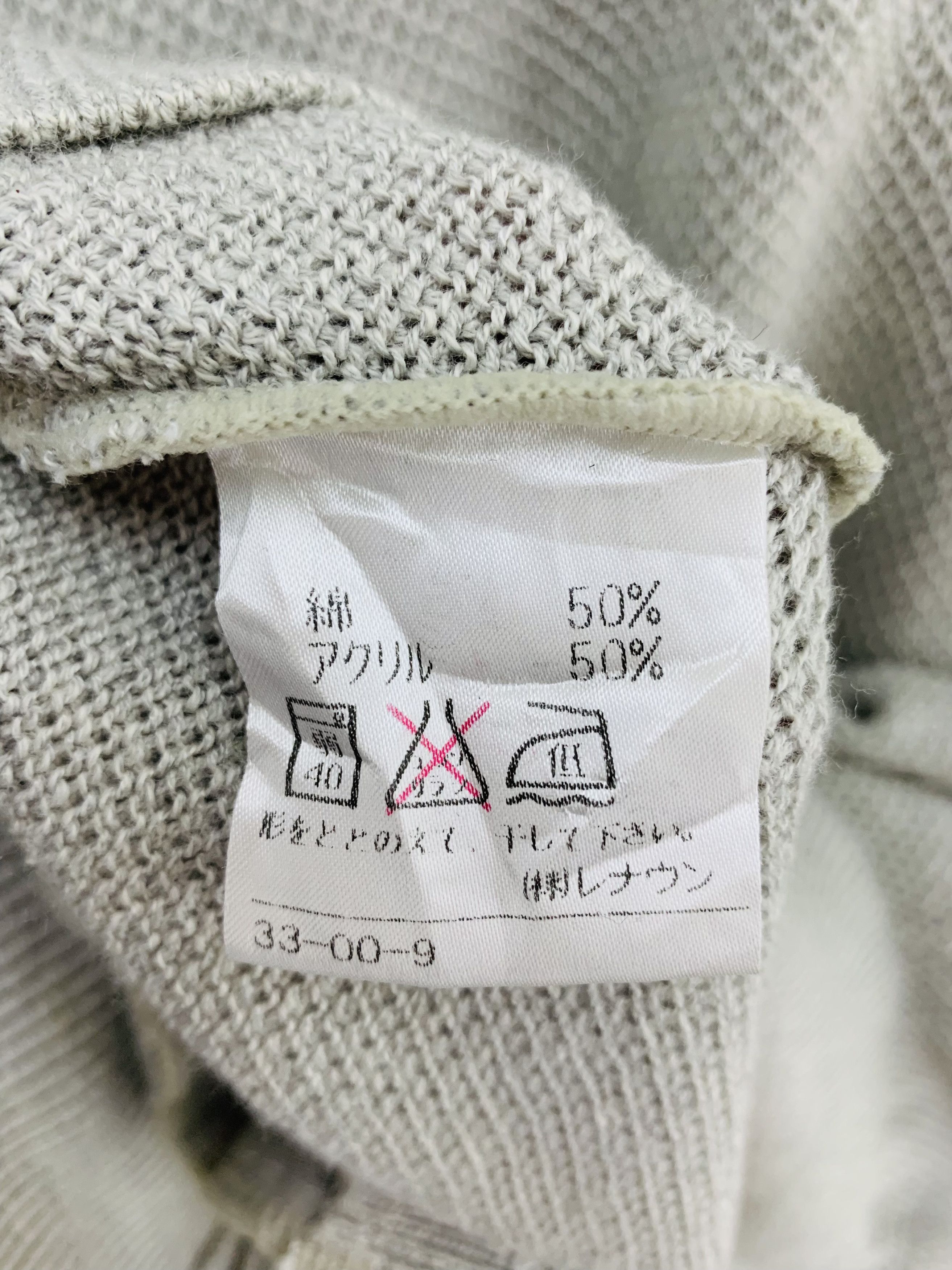 Japanese Brand × RENOWN Renown Knit Cardigan Knitwear Wool Blend Size US M / EU 48-50 / 2 - 6 Thumbnail