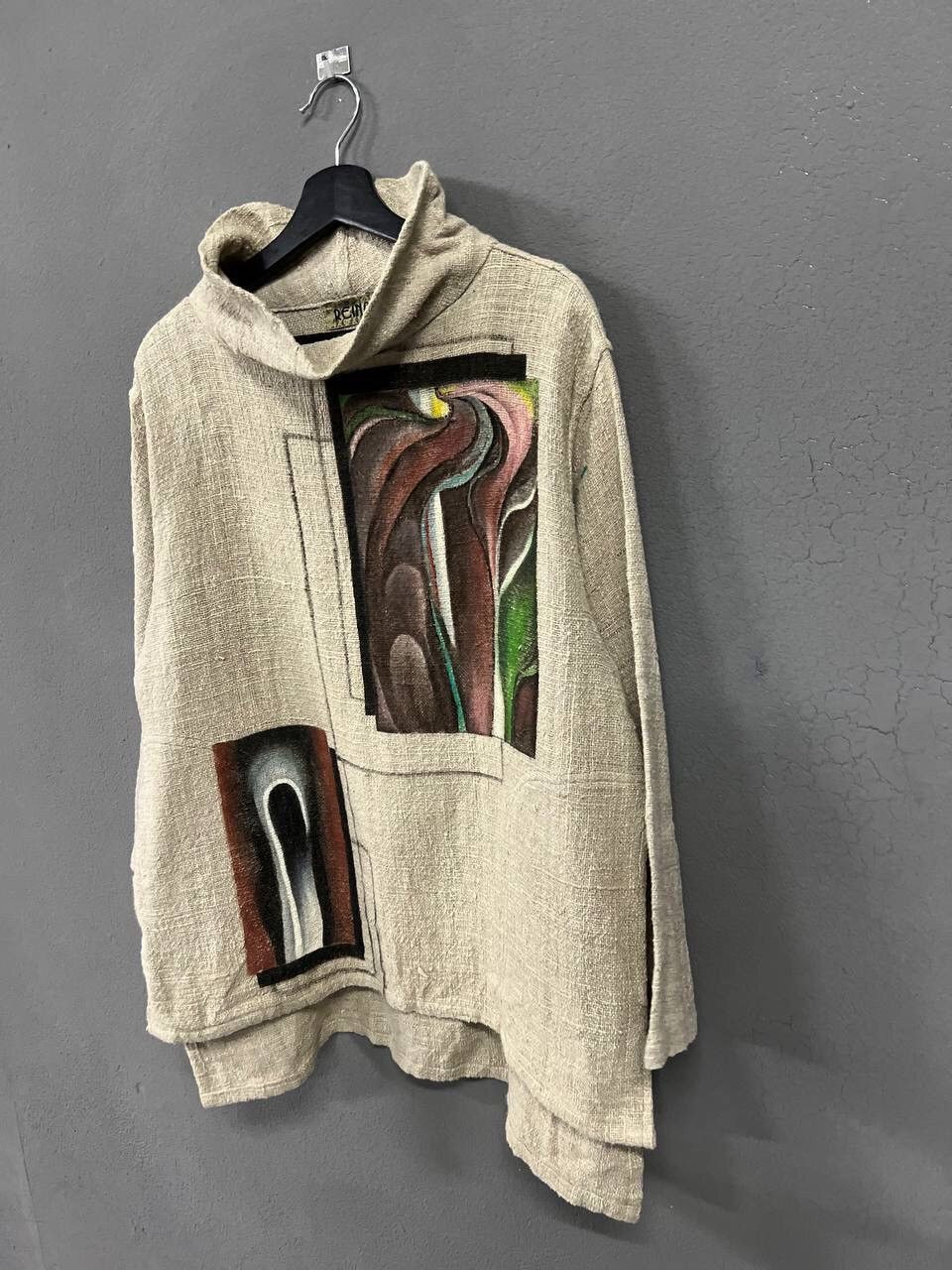 Japanese Brand REINA COTTON PRINTED SWEATER Size US M / EU 48-50 / 2 - 3 Thumbnail