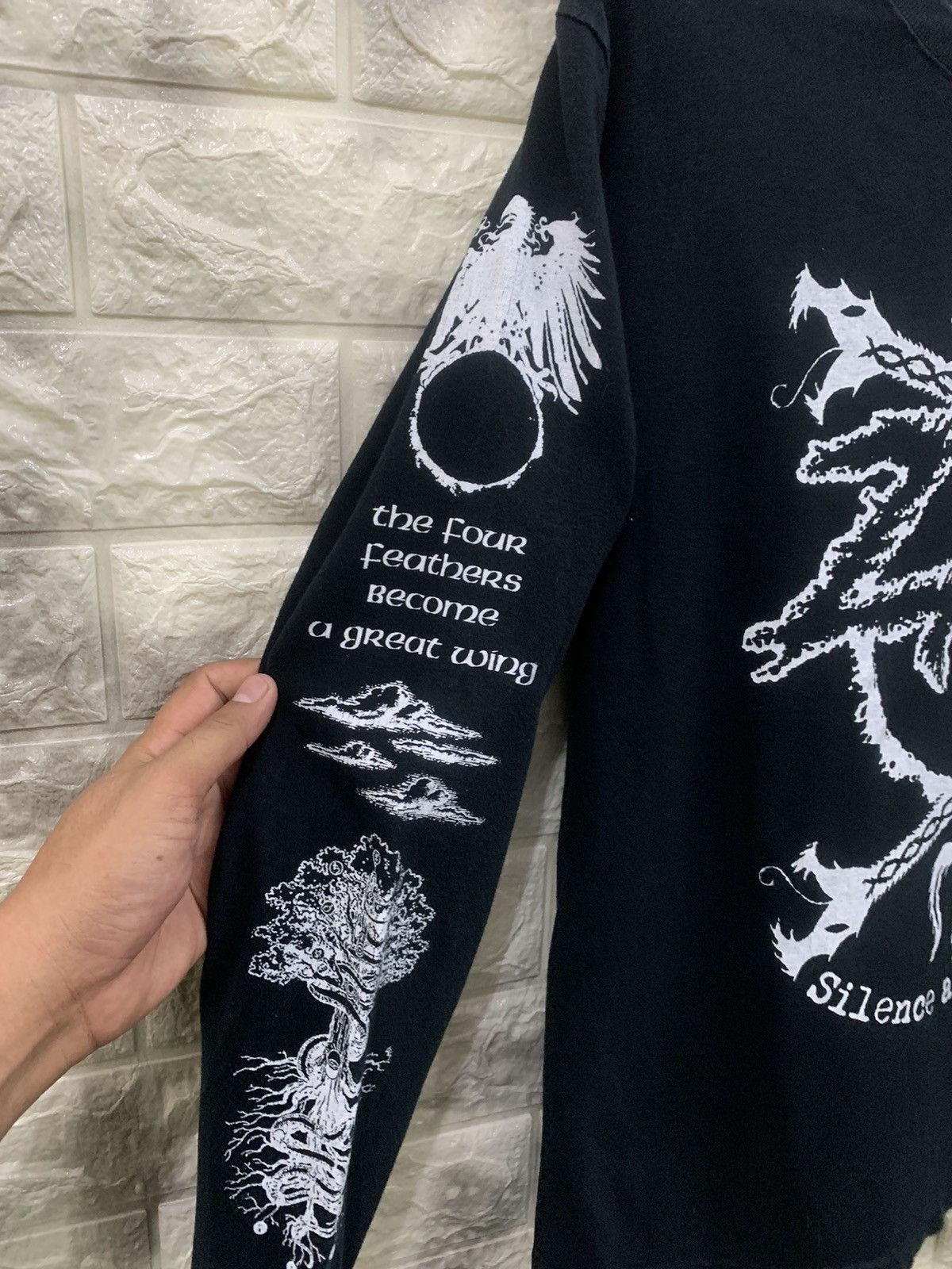 Japanese Brand × Vintage Silence and Glamor street Tee Size US S / EU 44-46 / 1 - 3 Thumbnail