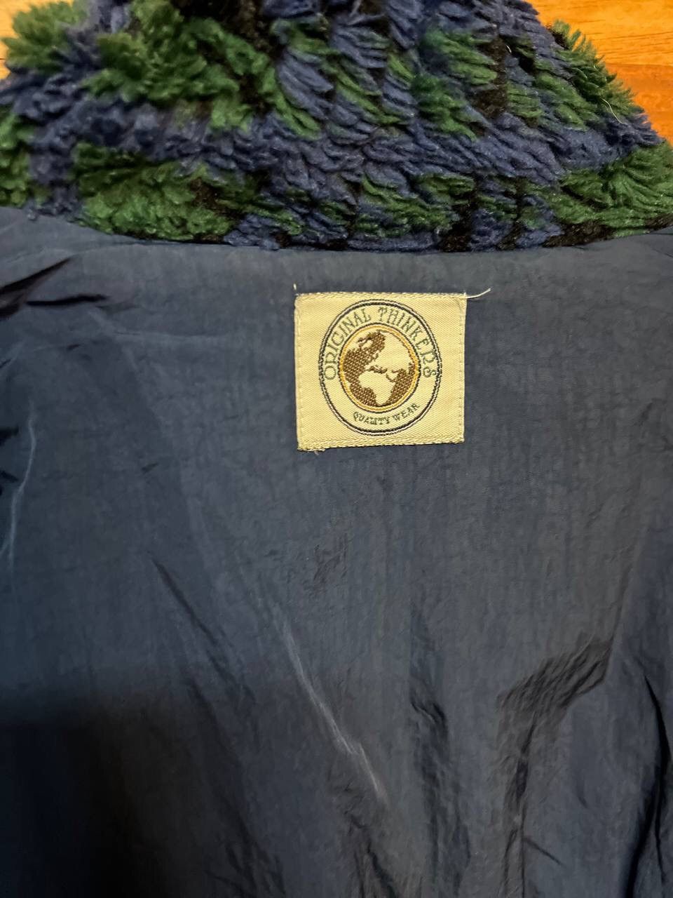 Japanese Brand ORIGINAL THINKERS FLEECE JACKET Size US L / EU 52-54 / 3 - 13 Thumbnail