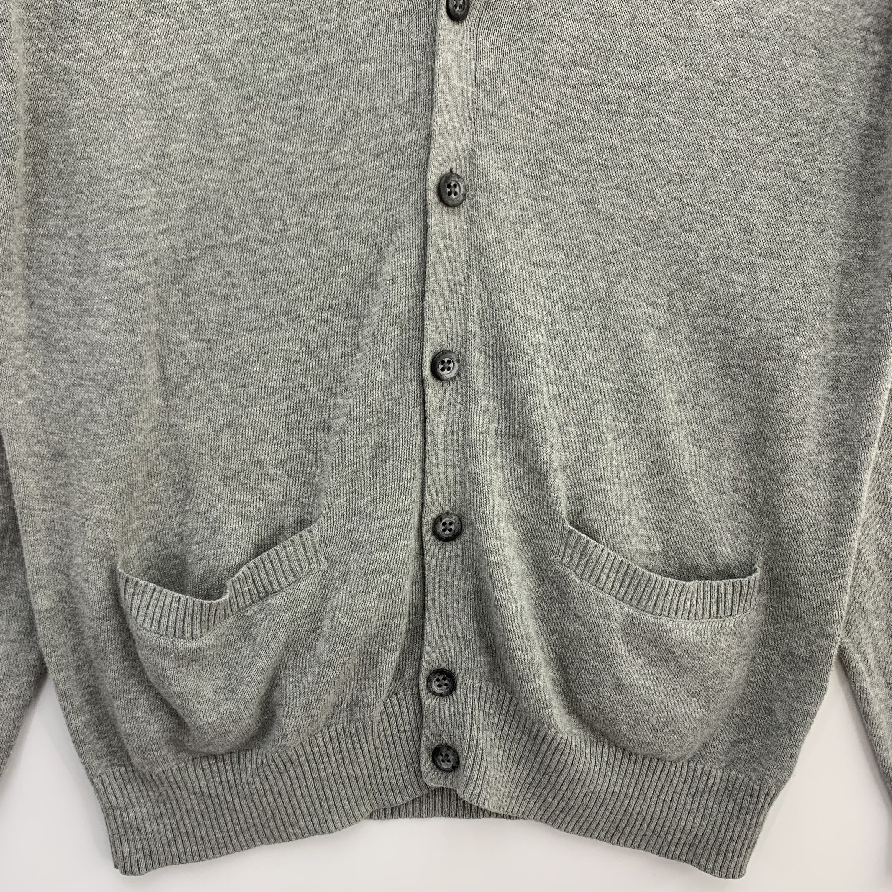 Japanese Brand East Boy Grey Cardigan Size US S / EU 44-46 / 1 - 3 Thumbnail
