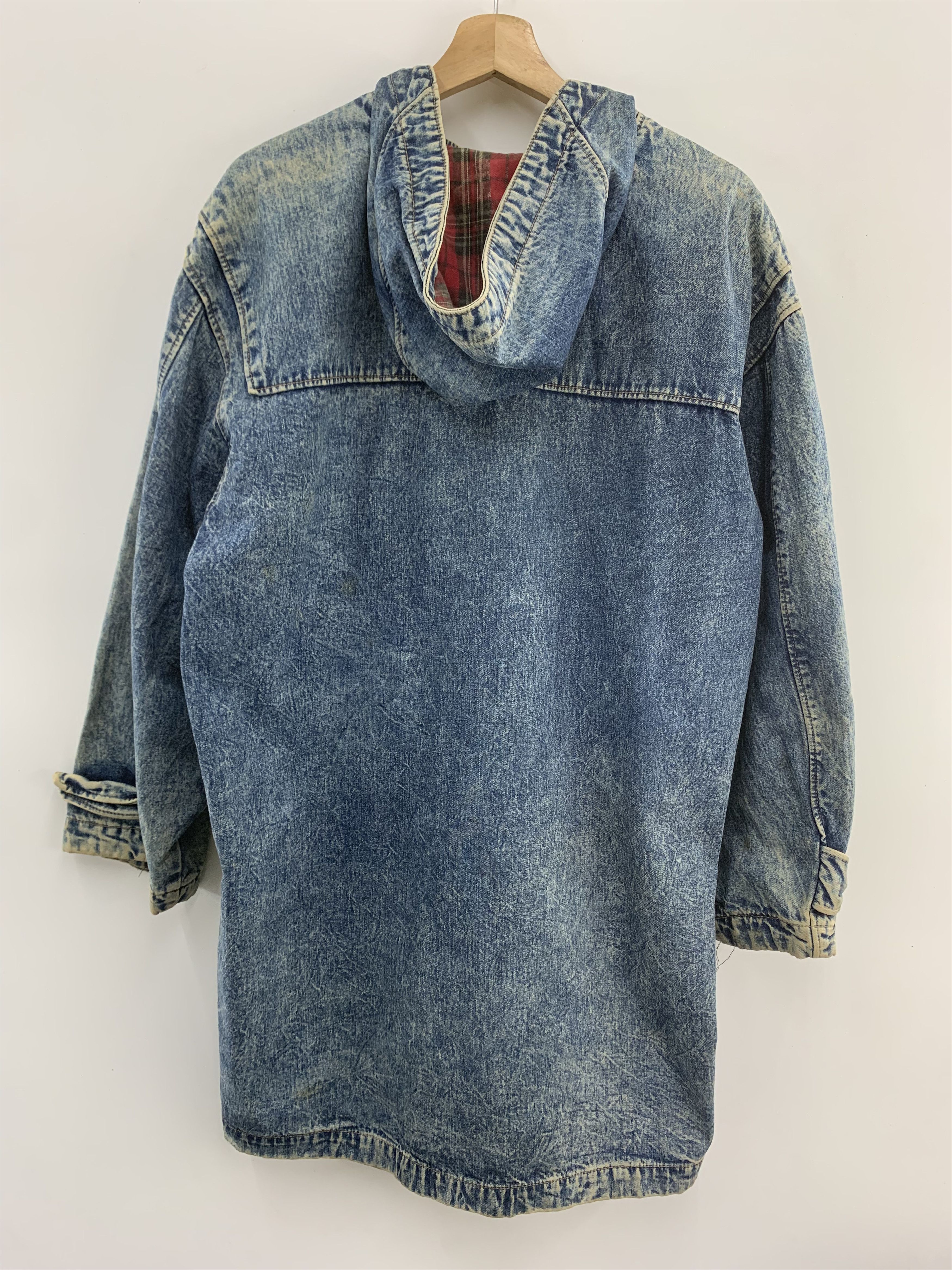 Edwin Edwin Denim Long Jacket Hoodie Parka Size US L / EU 52-54 / 3 - 2 Thumbnail