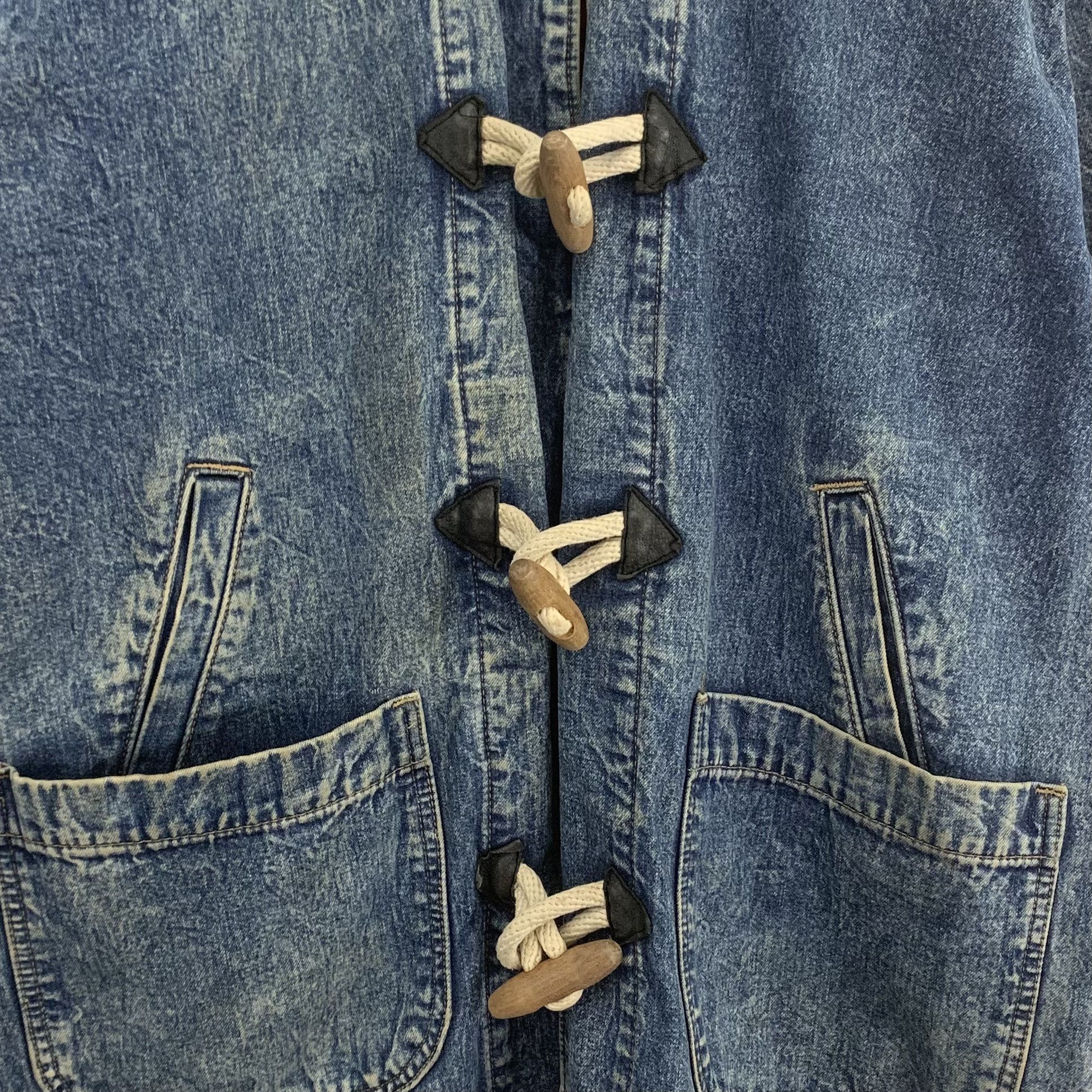 Edwin Edwin Denim Long Jacket Hoodie Parka Size US L / EU 52-54 / 3 - 5 Thumbnail