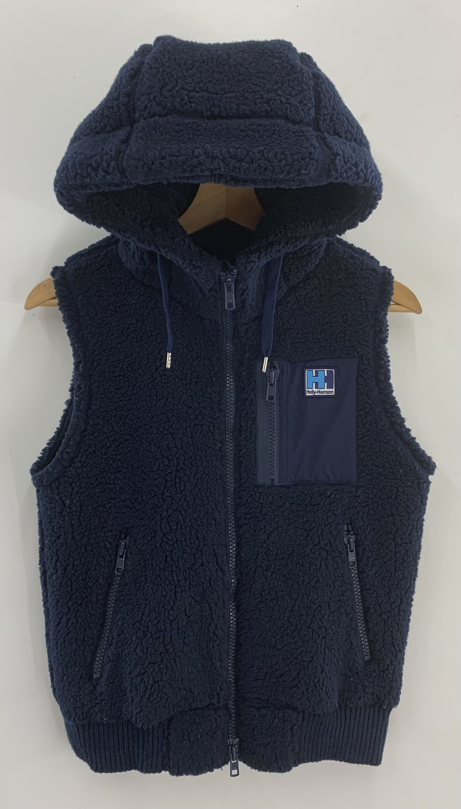 Helly Hansen Helly Hansen Fleece Vest Hoodie Navy Blue size Medium Size US M / EU 48-50 / 2 - 1 Thumbnail