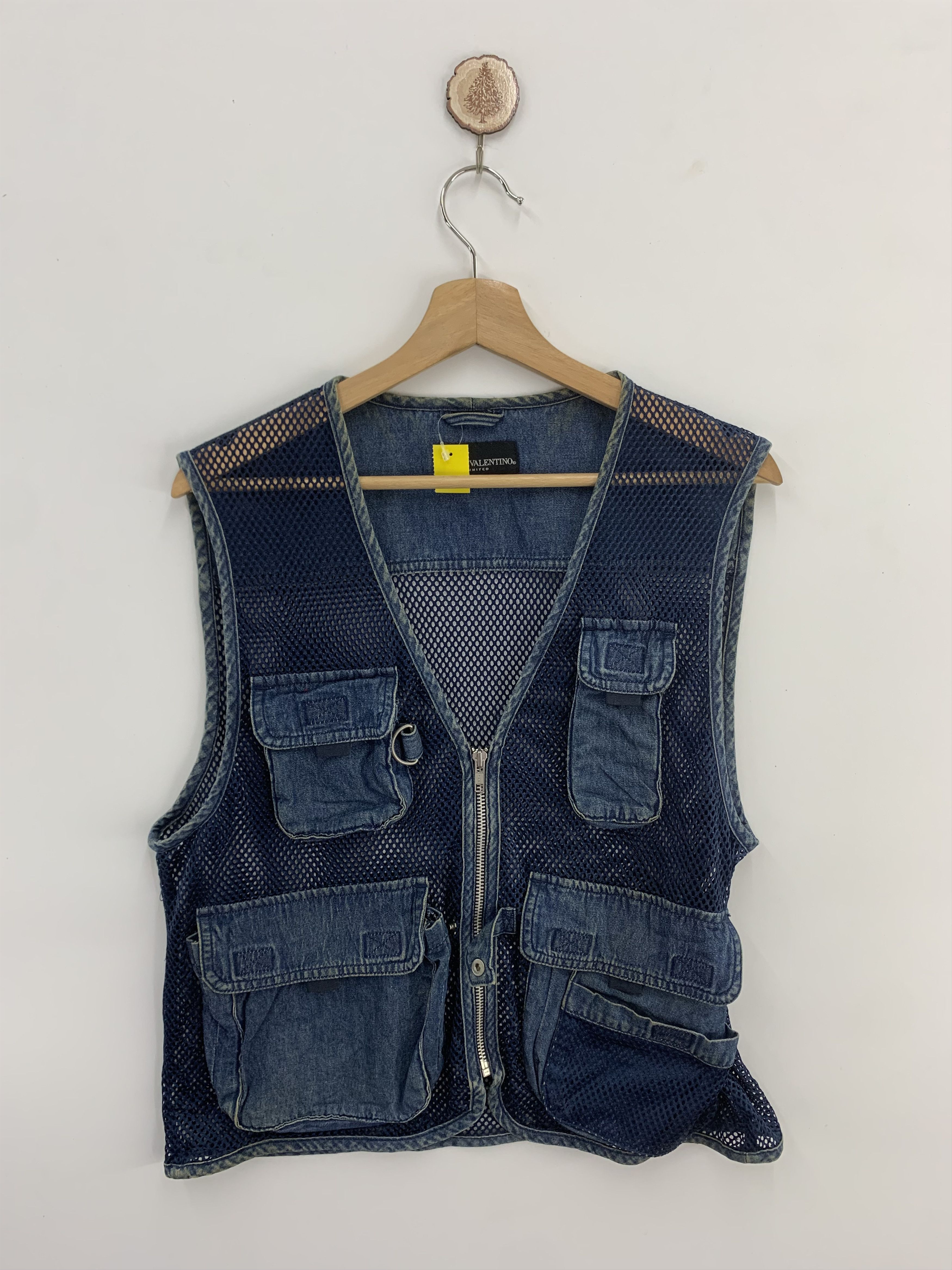 Other Gianni Valentino Denim Vest Multi Pocket Size US L / EU 52-54 / 3 - 1 Thumbnail