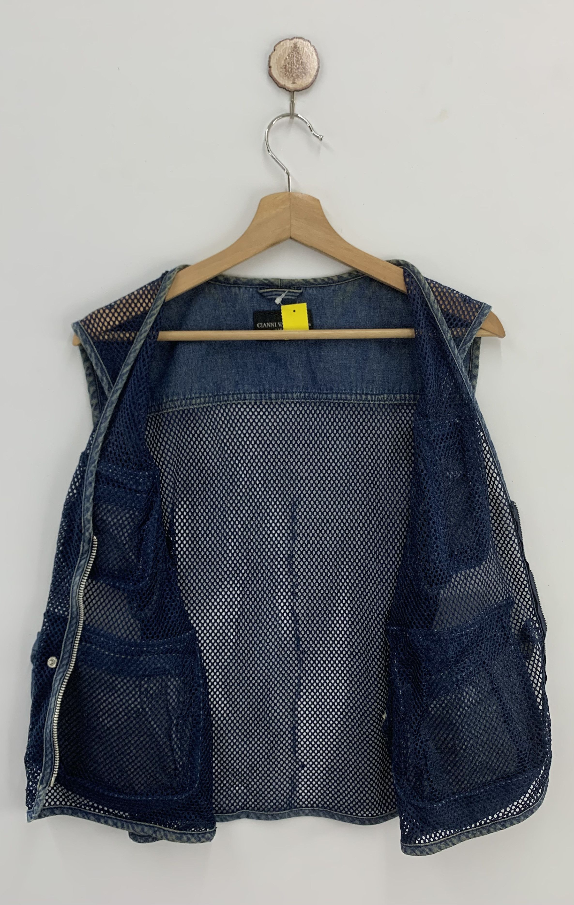 Other Gianni Valentino Denim Vest Multi Pocket Size US L / EU 52-54 / 3 - 3 Thumbnail