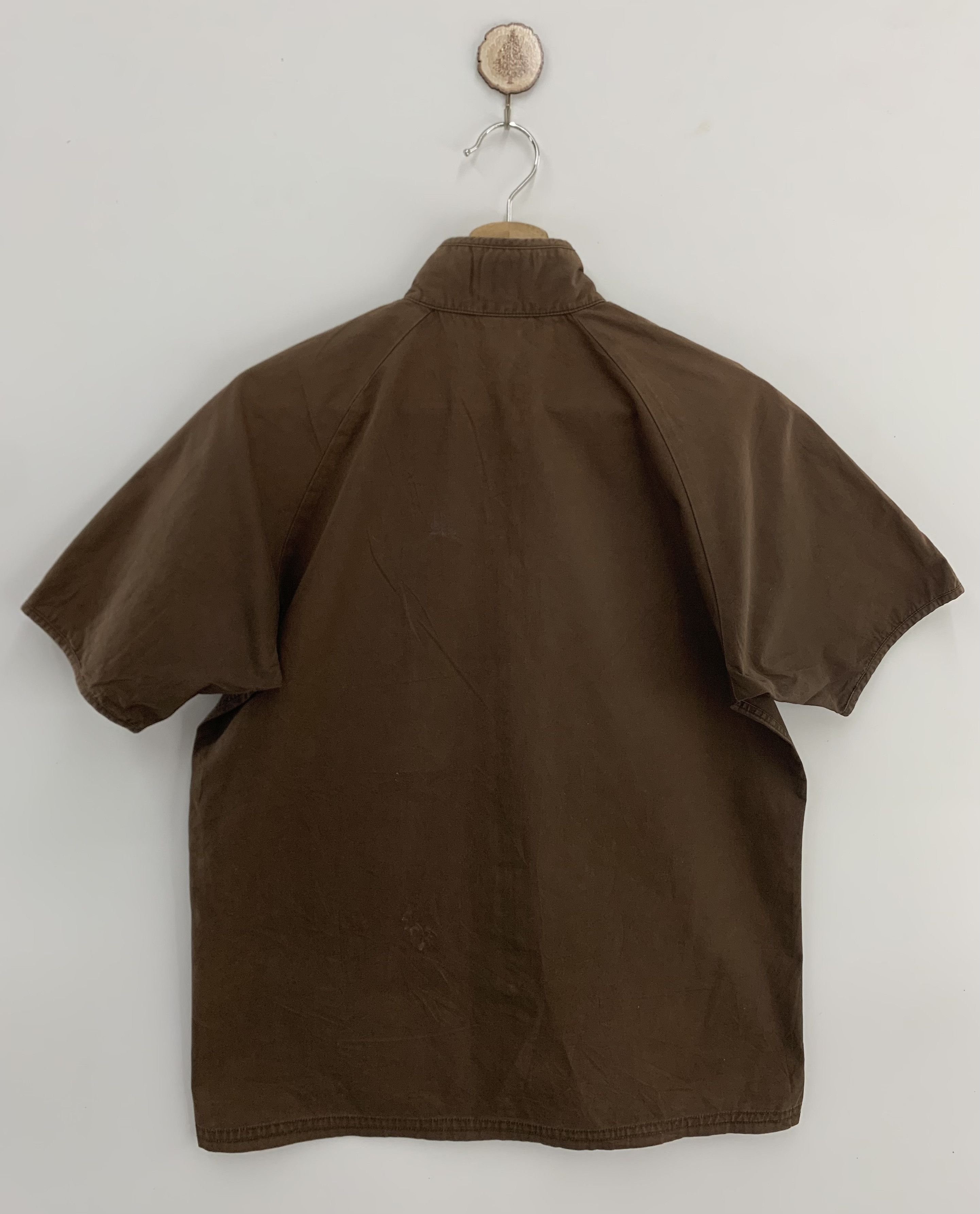 ABAHOUSE Abahouse Brown Shirt Short Sleeve size M Size US M / EU 48-50 / 2 - 2 Thumbnail