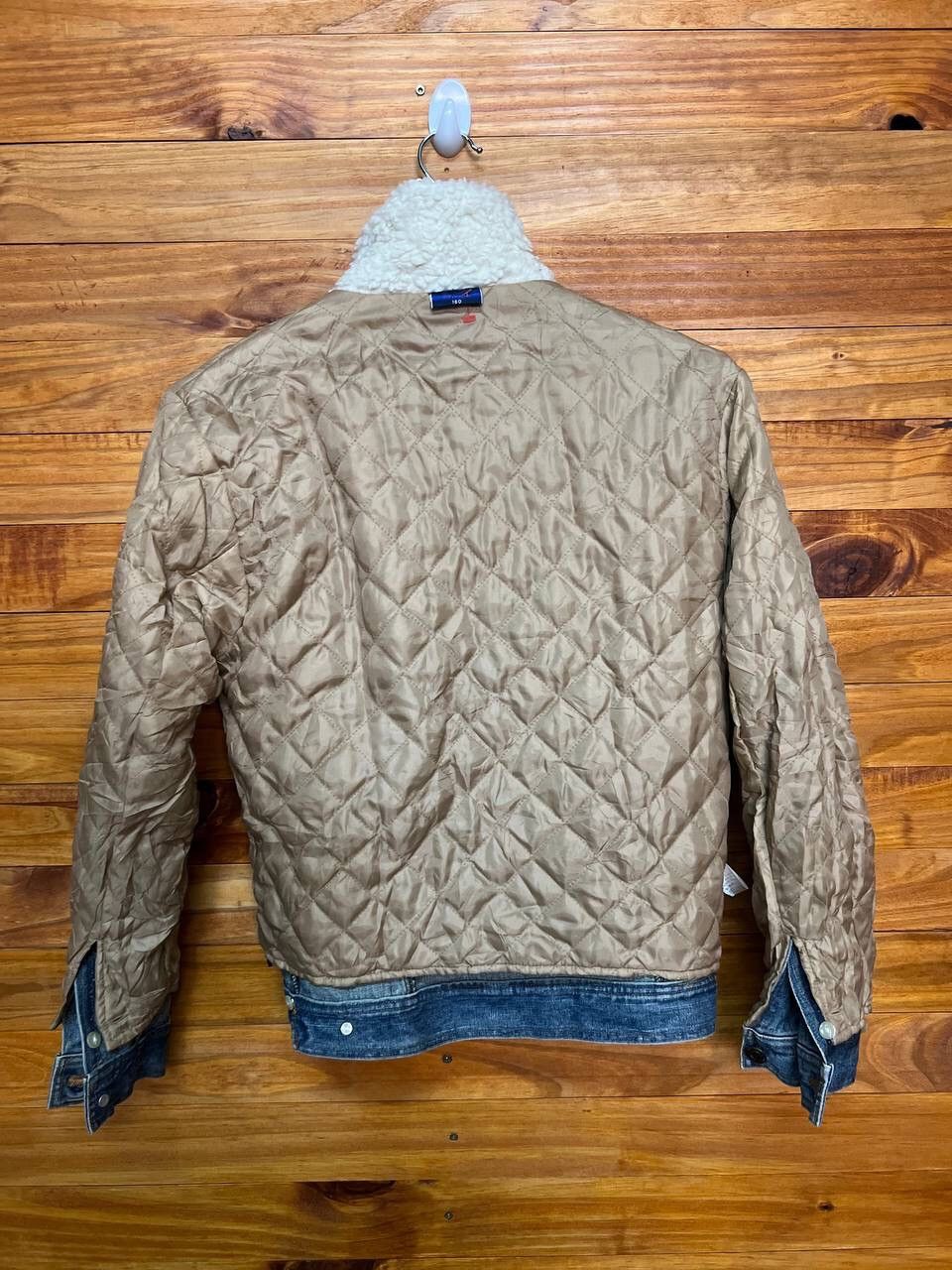Japanese Brand WEST WIN SHEARLING DENIM TRUCKER JACKET Size US XS / EU 42 / 0 - 13 Thumbnail