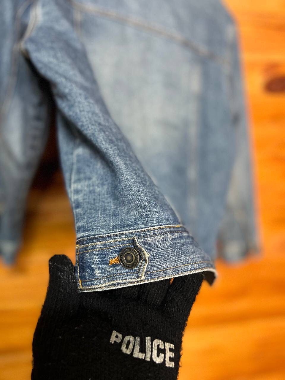 Japanese Brand WEST WIN SHEARLING DENIM TRUCKER JACKET Size US XS / EU 42 / 0 - 7 Thumbnail