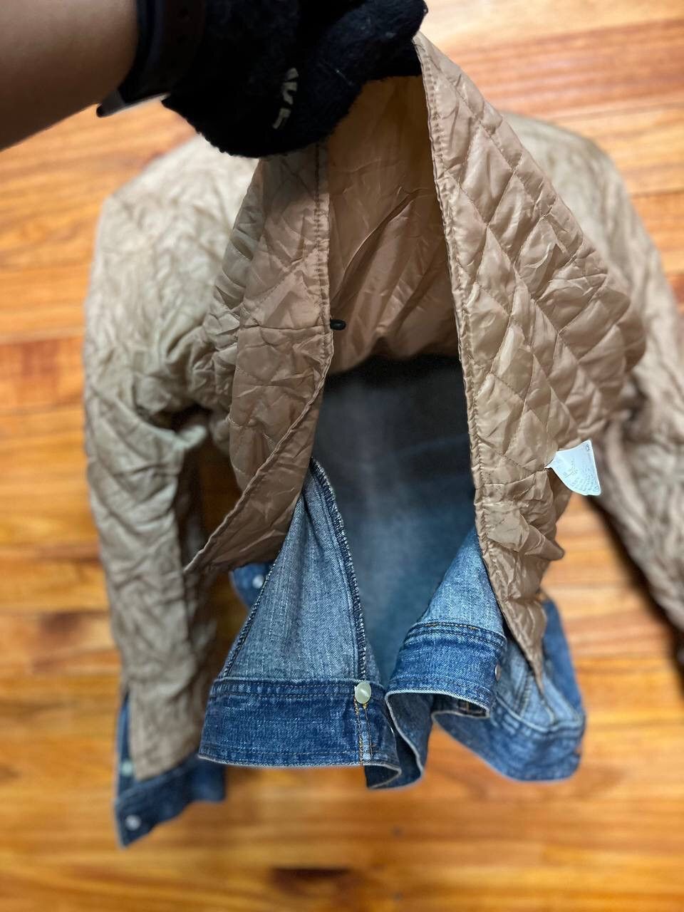 Japanese Brand WEST WIN SHEARLING DENIM TRUCKER JACKET Size US XS / EU 42 / 0 - 14 Thumbnail