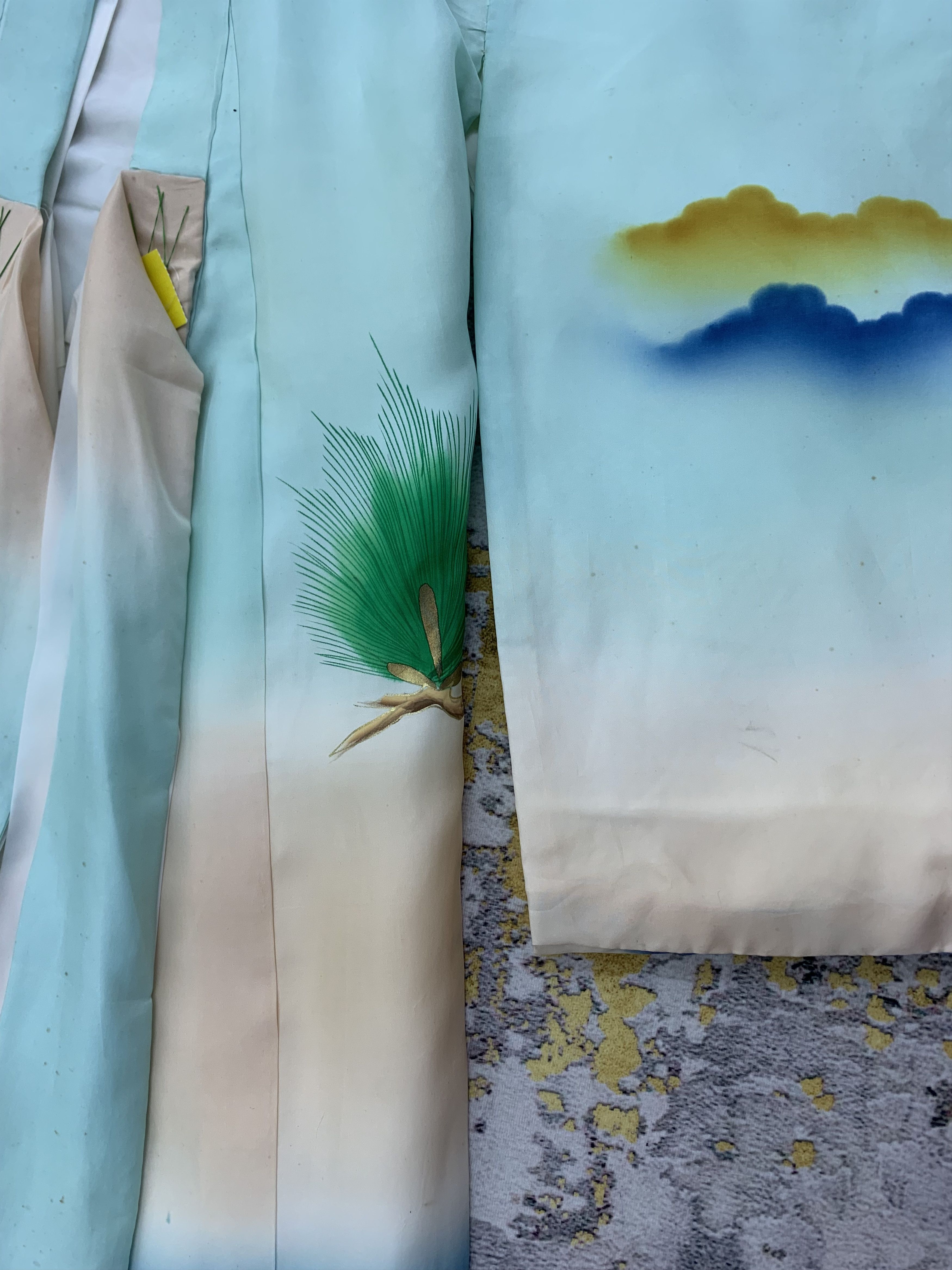Japanese Brand Vintage Kimono Japan Eagle Embroidery 2 Layer Size US XXS / EU 40 - 6 Thumbnail