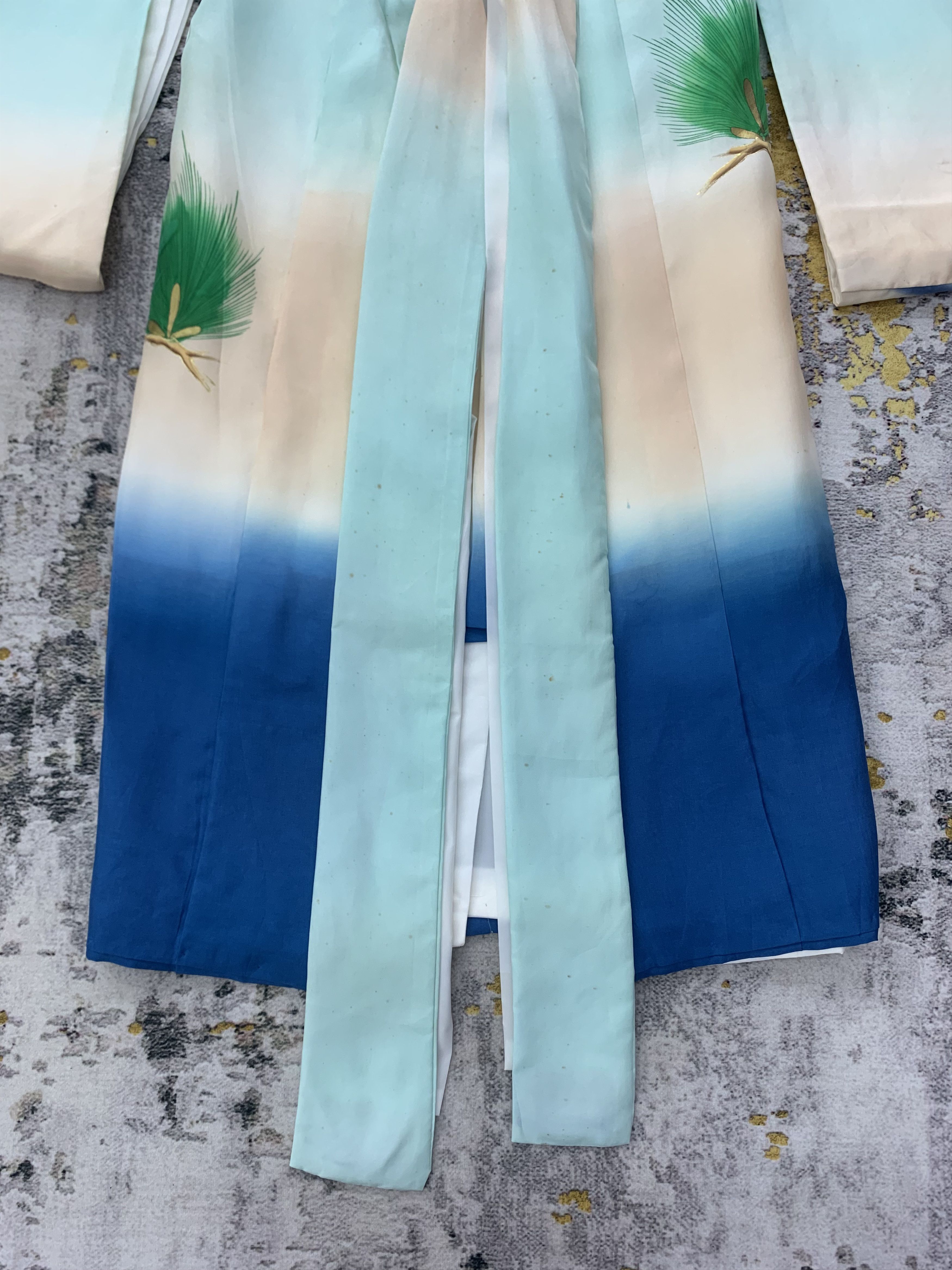 Japanese Brand Vintage Kimono Japan Eagle Embroidery 2 Layer Size US XXS / EU 40 - 3 Thumbnail