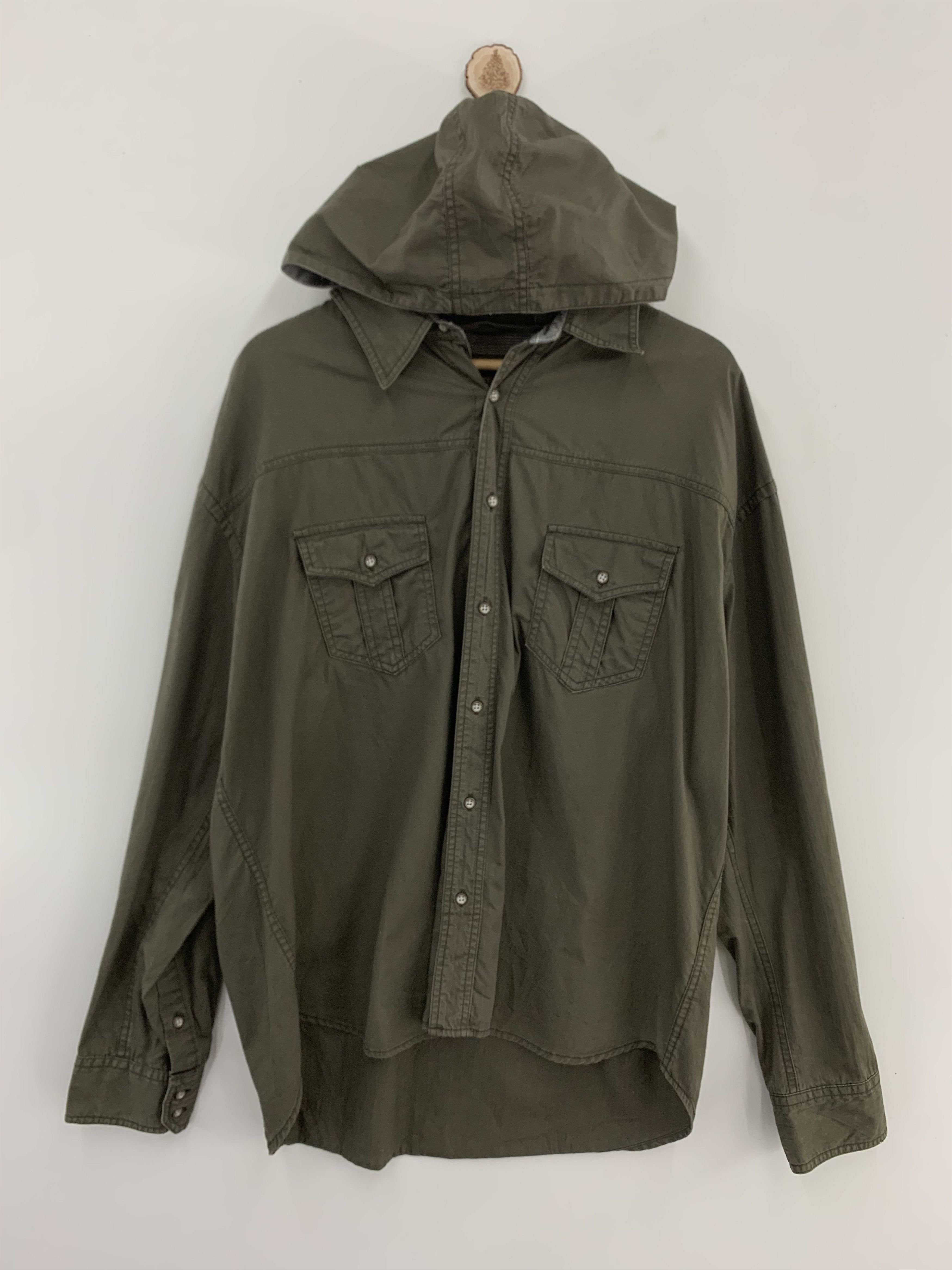 Japanese Brand × Kansai Yamamoto Kansai Jeans Hoodie Jacket Mens size L Size US L / EU 52-54 / 3 - 1 Thumbnail