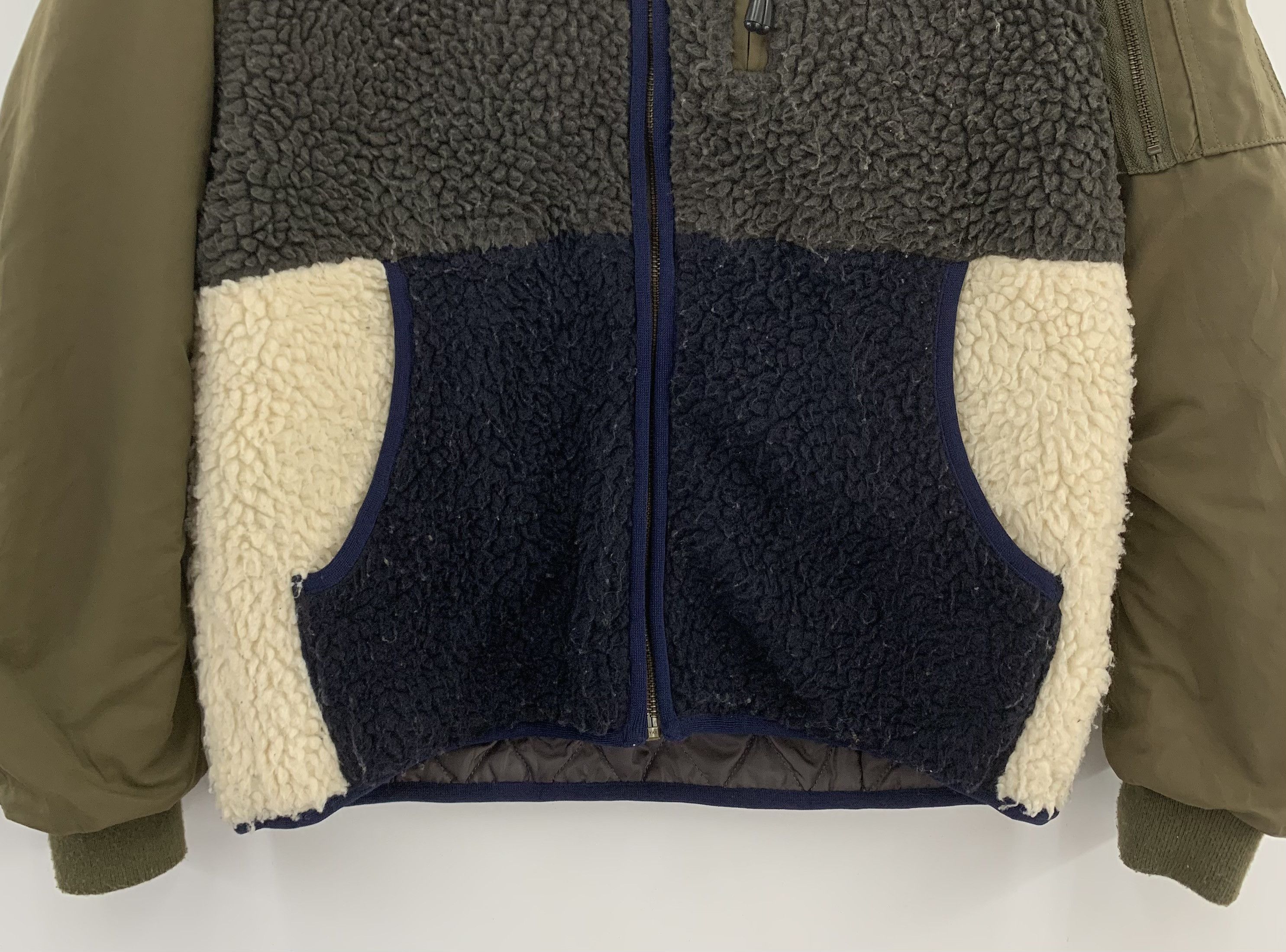 Japanese Brand × Vintage Vintage Arnold Palmer Classic Style Fleece Jacket Hoodie Size L / US 10 / IT 46 - 4 Thumbnail