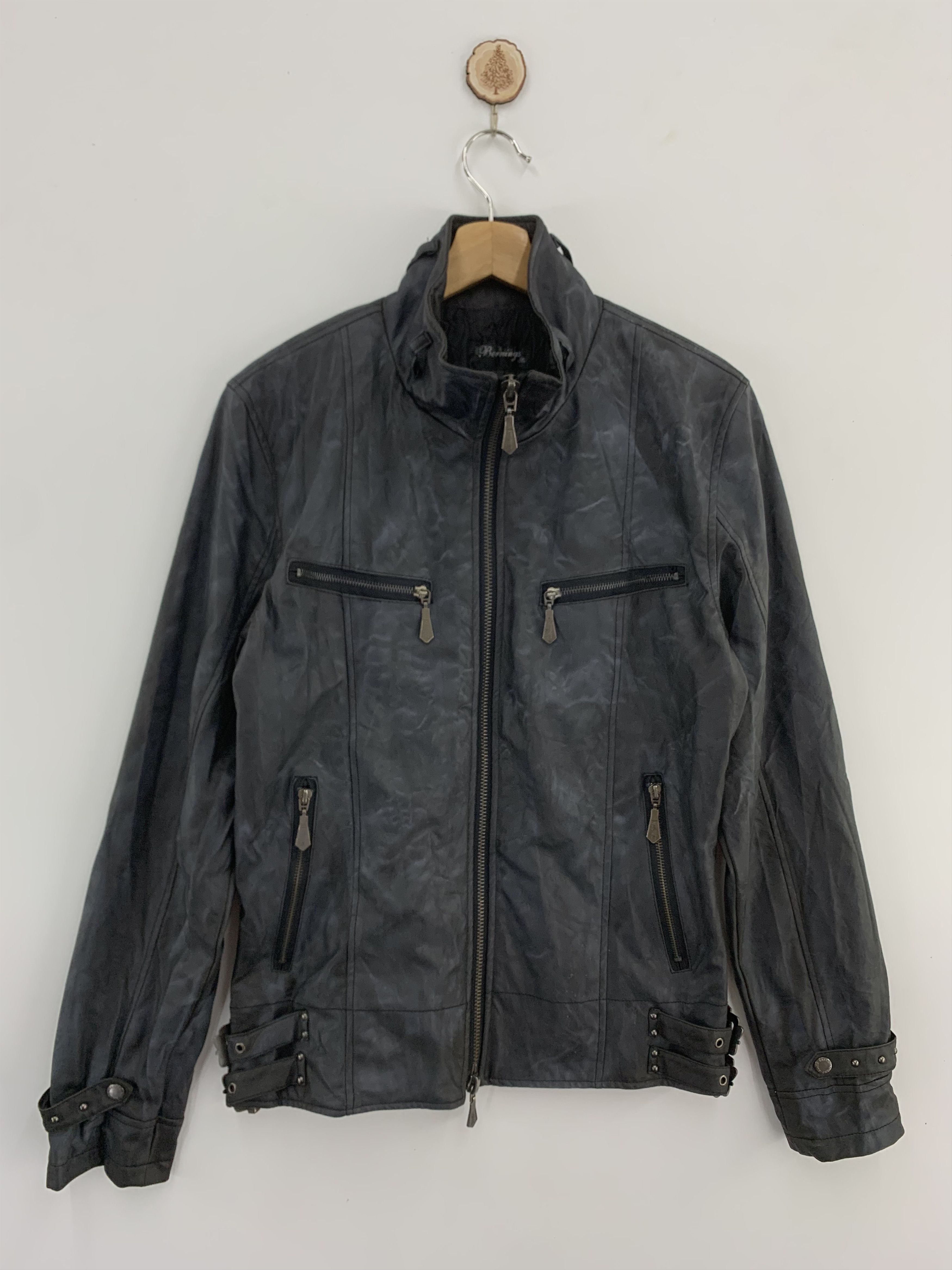 Japanese Brand Bernings Sho Black Jacket Steampunk Size US L / EU 52-54 / 3 - 1 Thumbnail