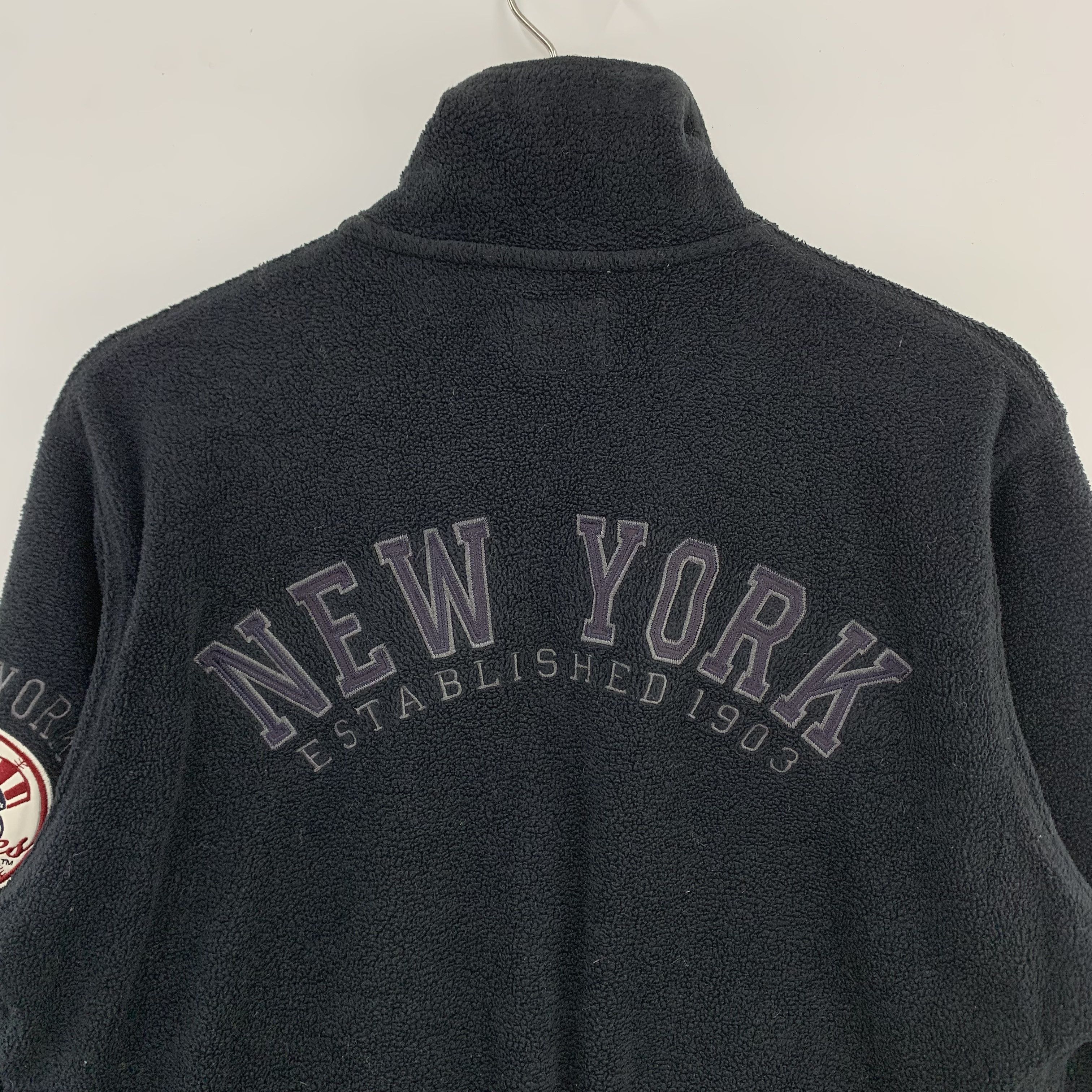 New York Yankees × Uniqlo Uniqlo x New York Yankees Sweatshirts Half Zipper Size US L / EU 52-54 / 3 - 3 Thumbnail
