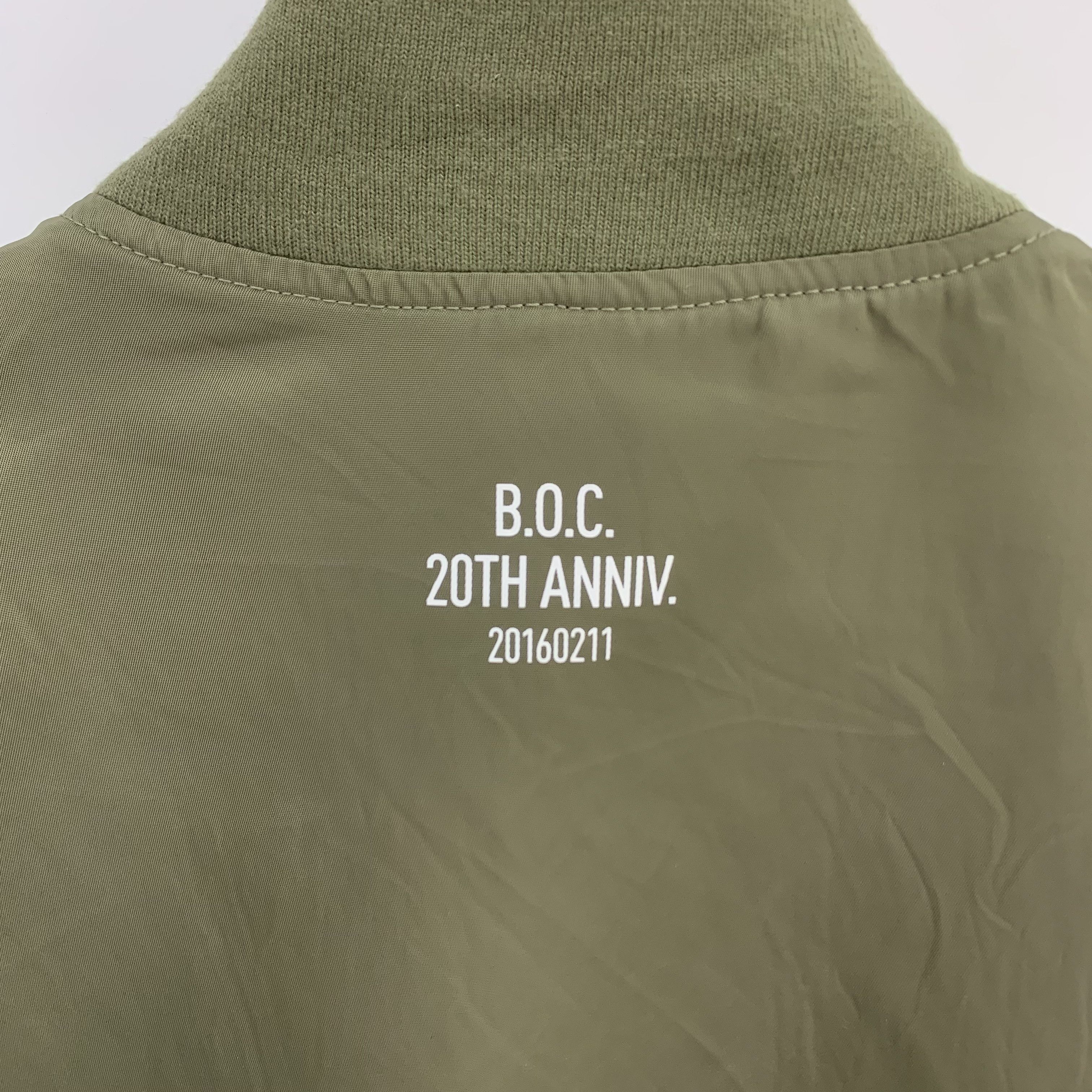 Japanese Brand BOC Bomber Jacket | Flight Jacket | Army Jacket Size US M / EU 48-50 / 2 - 10 Thumbnail