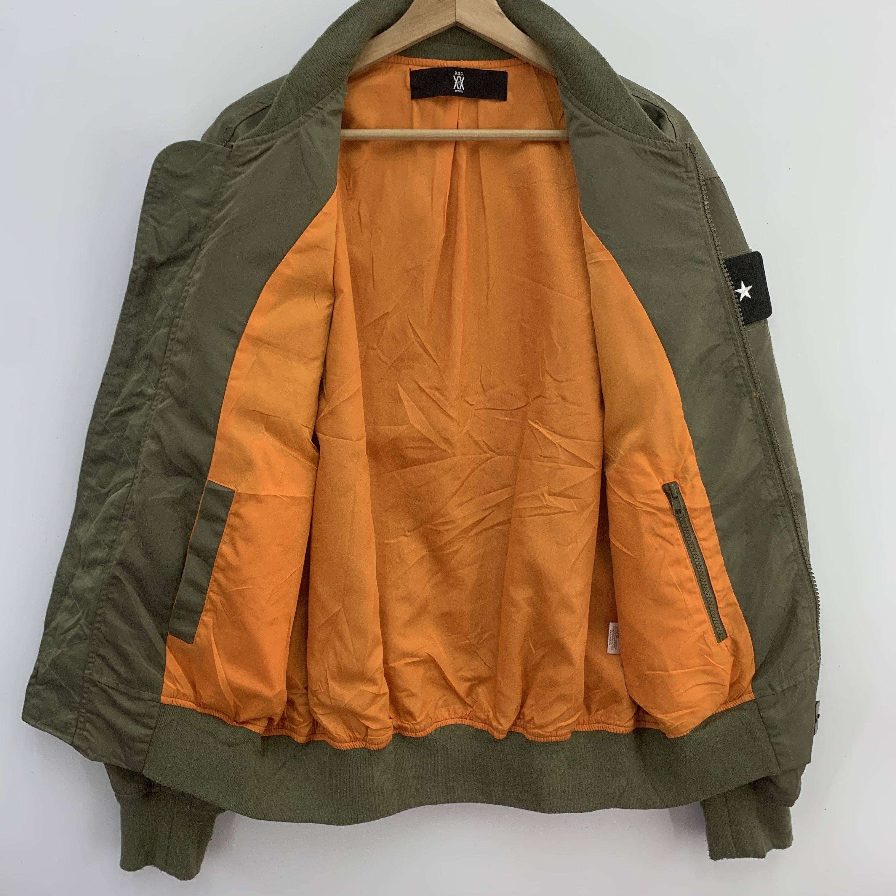 Japanese Brand BOC Bomber Jacket | Flight Jacket | Army Jacket Size US M / EU 48-50 / 2 - 8 Thumbnail