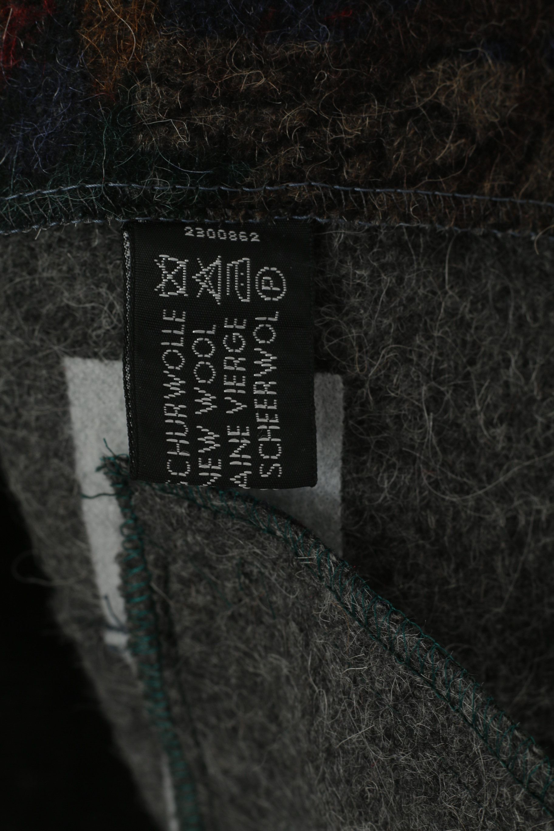 Vintage Hammershmid Women M Cardigan Green Pure Wool Folk 9254 Size M / US 6-8 / IT 42-44 - 5 Thumbnail