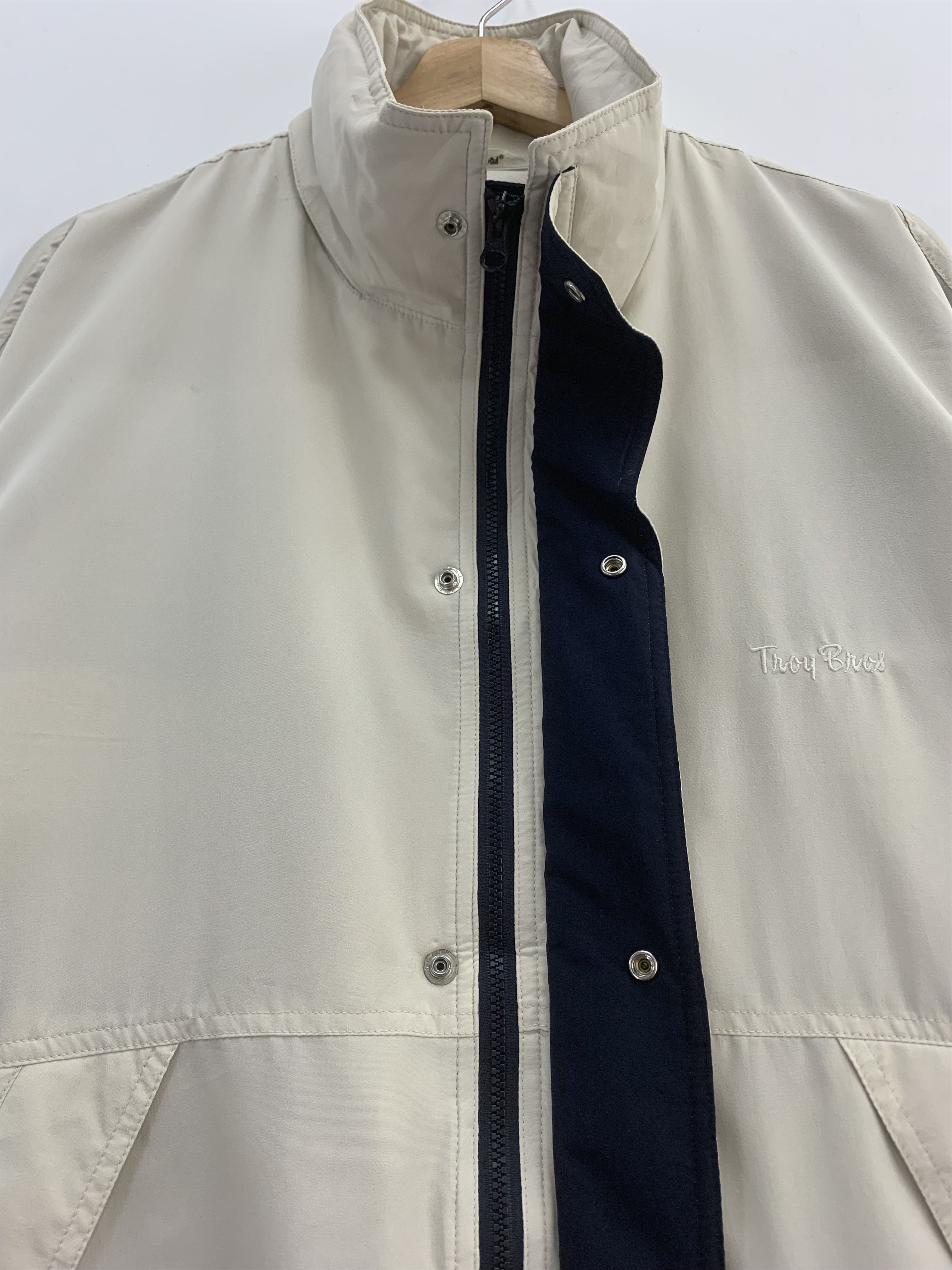 Japanese Brand × Vintage Vintage Troy Bros Jacket | Hoodie Jacket | Shell Jacket Size US L / EU 52-54 / 3 - 2 Thumbnail