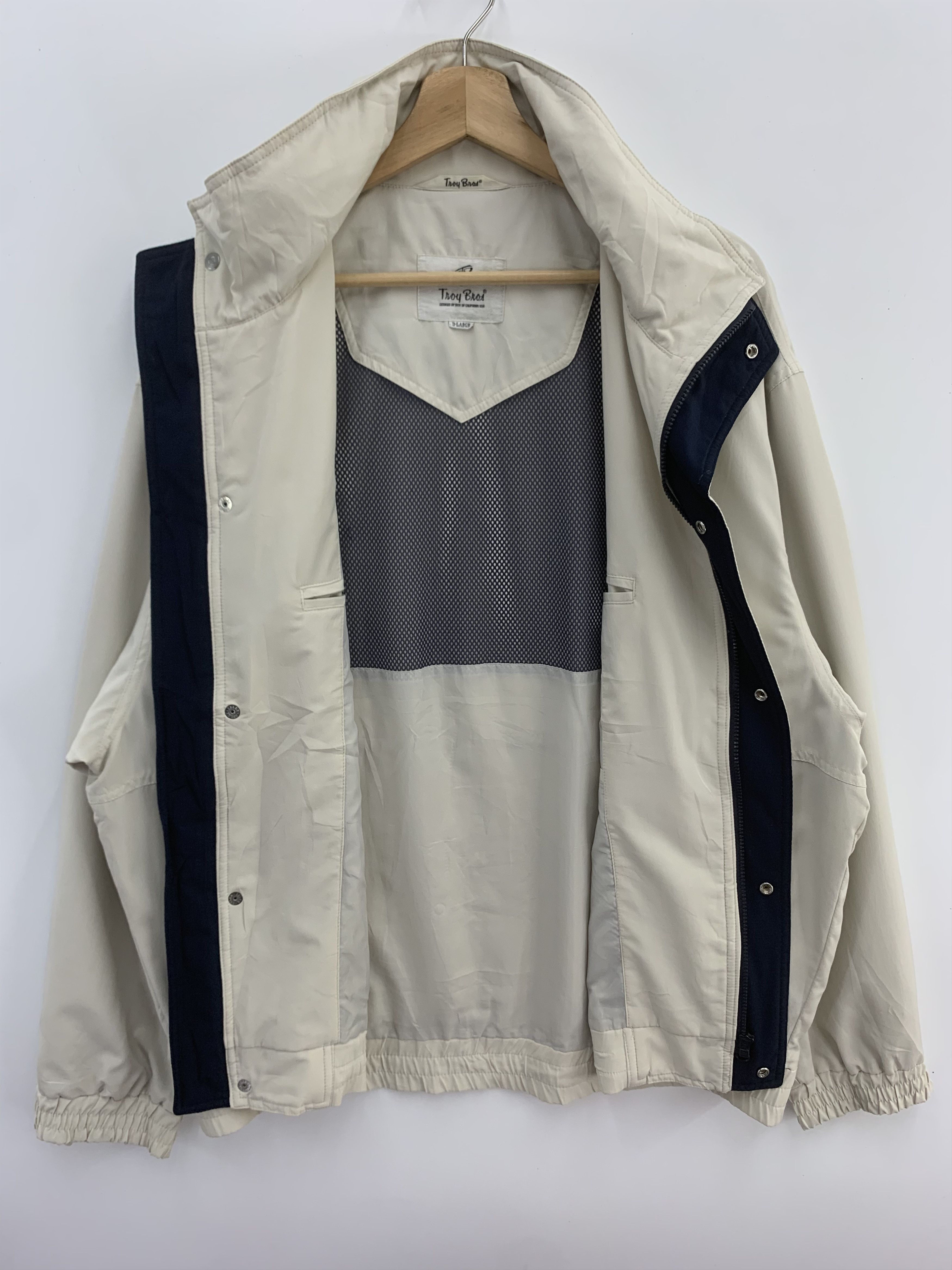Japanese Brand × Vintage Vintage Troy Bros Jacket | Hoodie Jacket | Shell Jacket Size US L / EU 52-54 / 3 - 6 Thumbnail