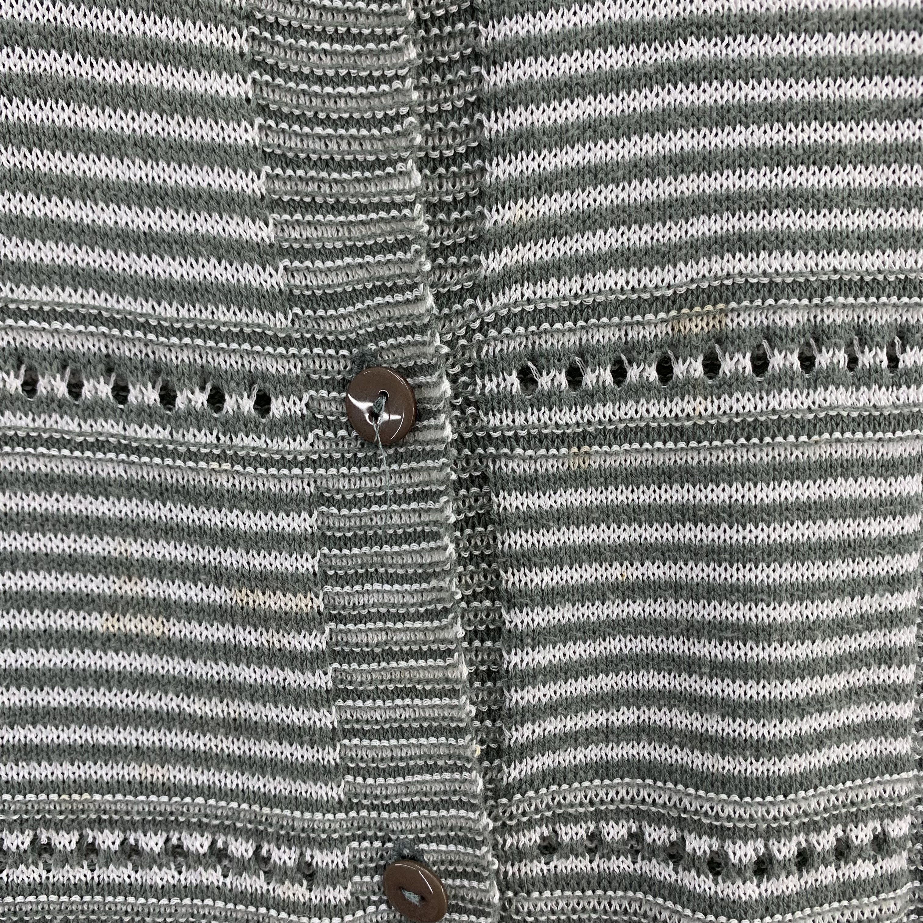 Homespun Knitwear × Japanese Brand Vintage Knit Shirt Short Sleeve Knitwear Size S / US 4 / IT 40 - 3 Thumbnail