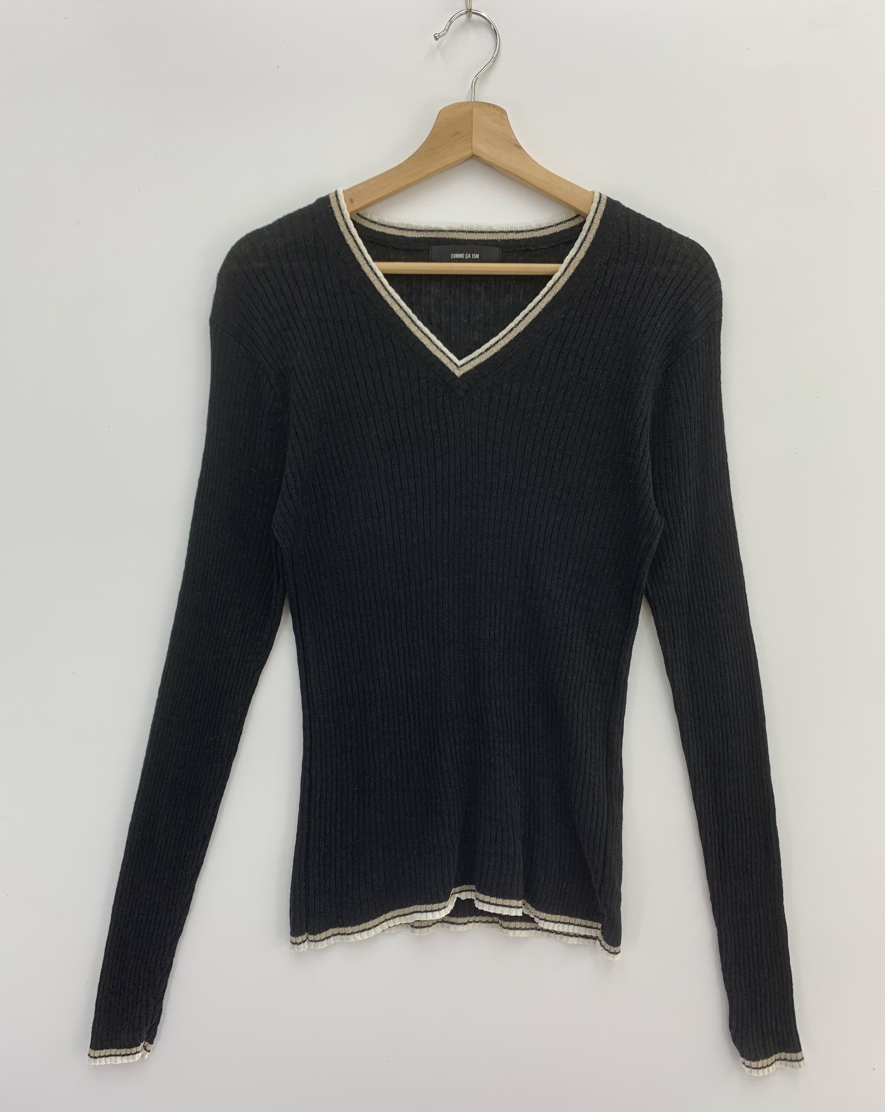 Comme Ca Ism × Japanese Brand Comme Ca Ism Wool Blend Knit Sweater Knitwear Size S / US 4 / IT 40 - 1 Thumbnail