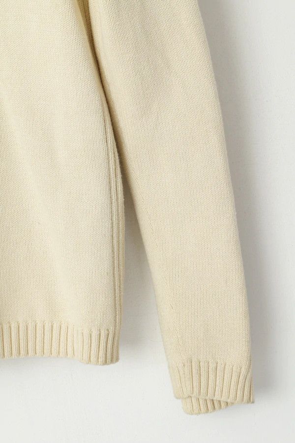 Polo Ralph Lauren Polo Jeans Ralph Lauren Men XL (L) Jumper Cream Cotton 5246 Size US XL / EU 56 / 4 - 4 Thumbnail