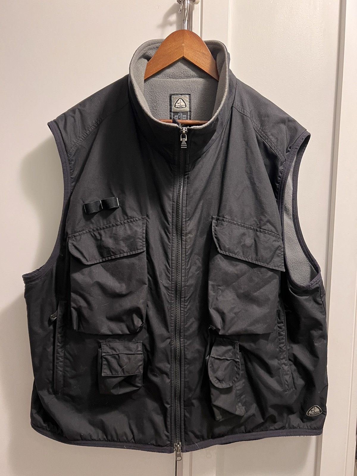 Nike × Vintage Vintage Nike ACG Vest Jacket Tactical Military 2000 90s rare Size US XL / EU 56 / 4 - 15 Thumbnail
