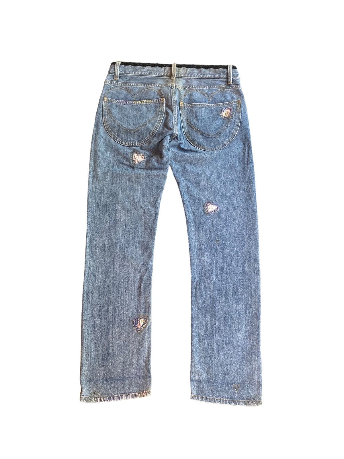 Issey Miyake Heart Shape patch jeans Size 32" / US 10 / IT 46 - 12 Thumbnail