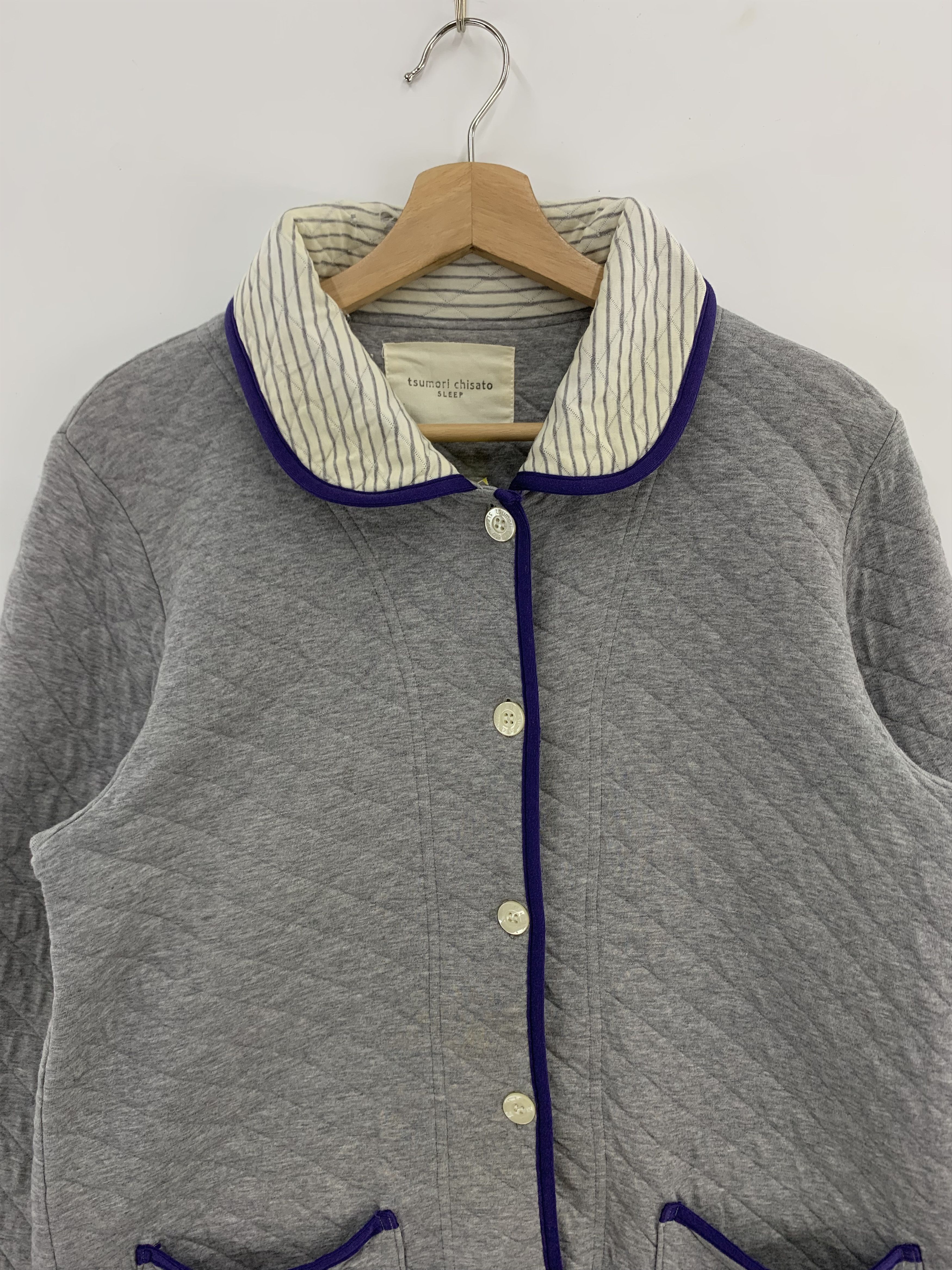 Japanese Brand × Tsumori Chisato × Vintage 90s Tsumori Chisato Distressed Sleepwear Pyjama Size US S / EU 44-46 / 1 - 2 Thumbnail