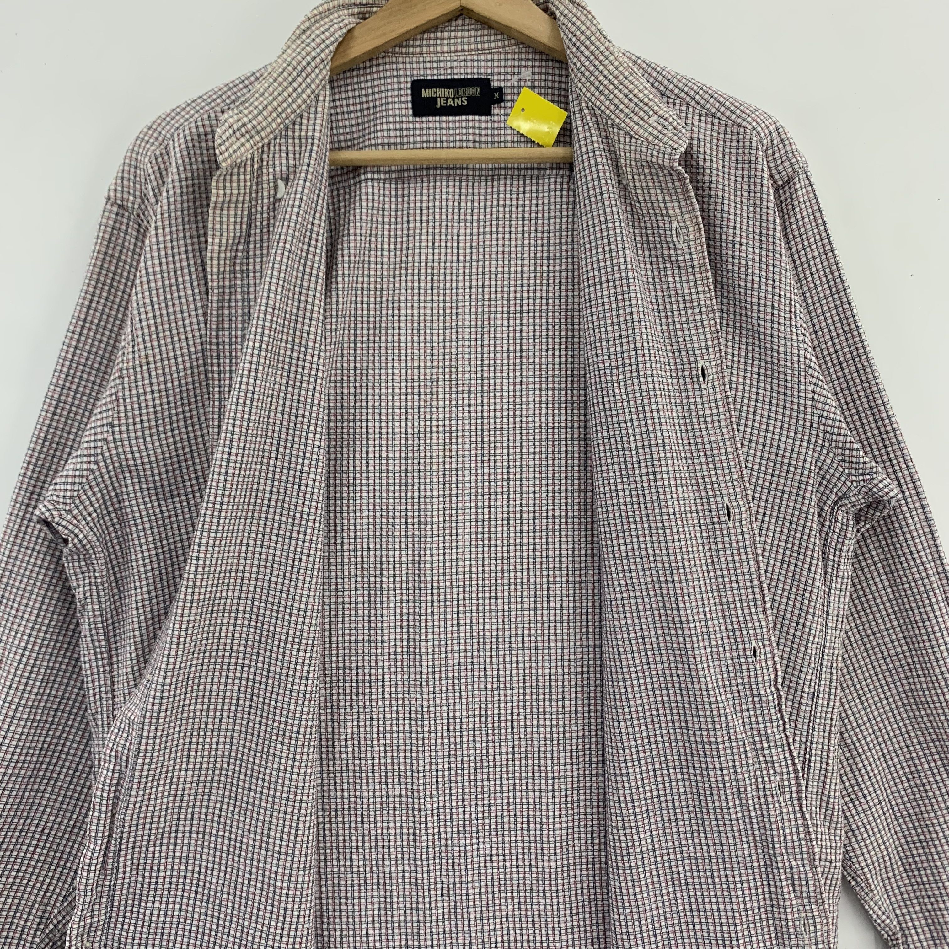 Michiko Koshino Michiko London Jeans Shirt Button Up Flannel Size US M / EU 48-50 / 2 - 3 Thumbnail