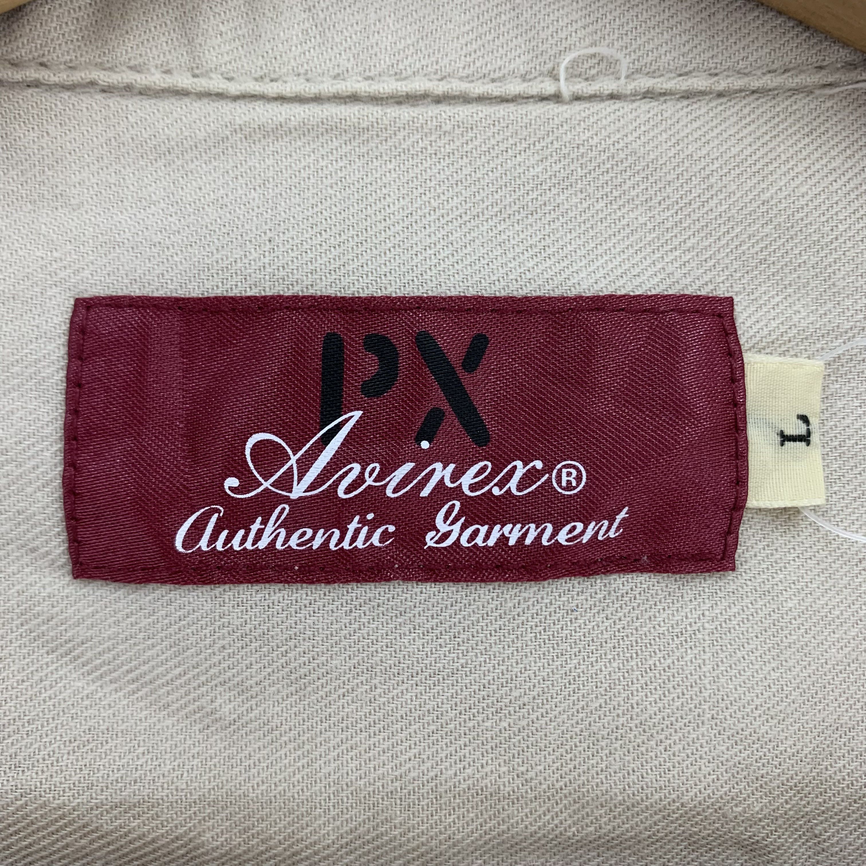 Avirex Avirex Long Shirt Shirt Button Up Military Air Force Size US L / EU 52-54 / 3 - 9 Thumbnail