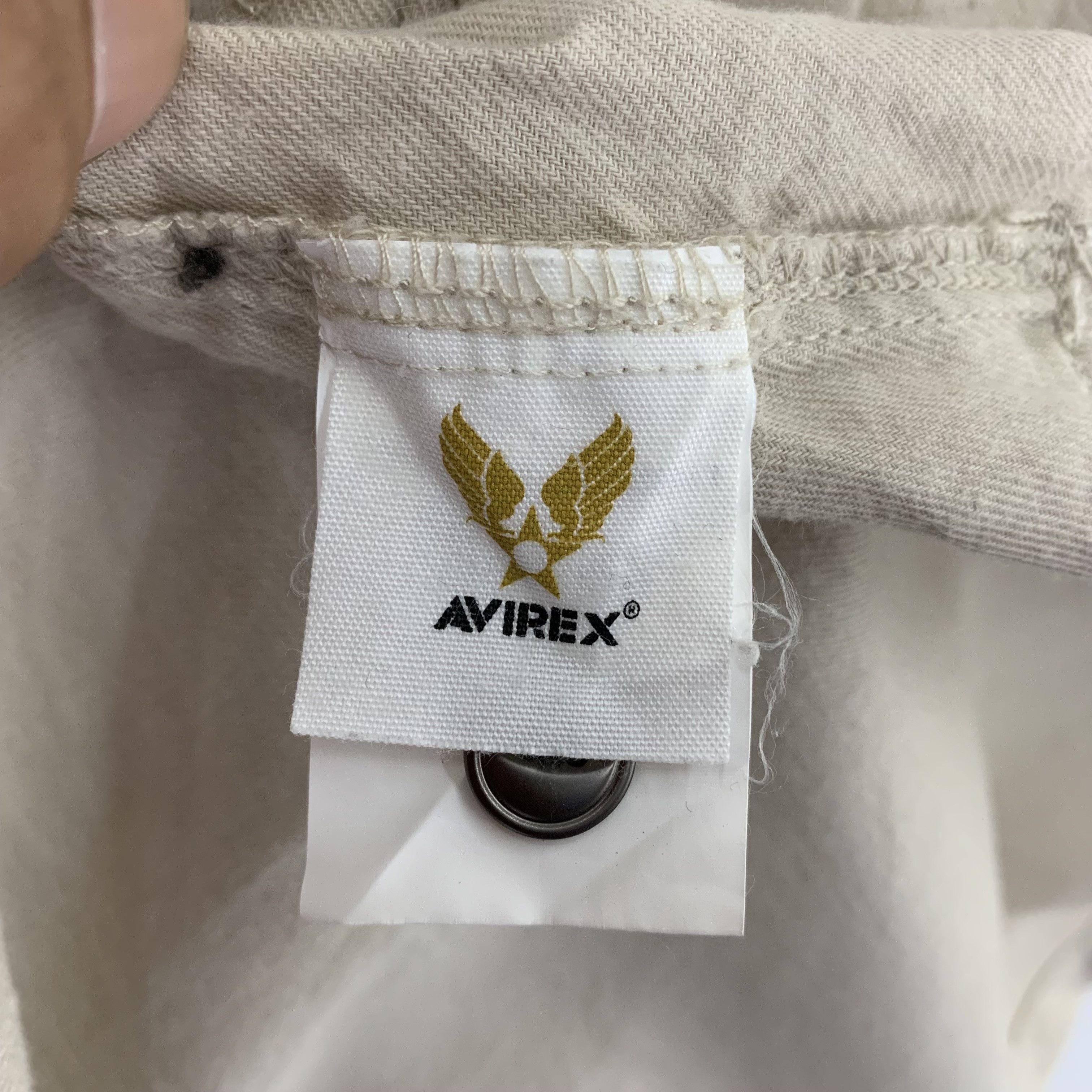 Avirex Avirex Long Shirt Shirt Button Up Military Air Force Size US L / EU 52-54 / 3 - 10 Thumbnail