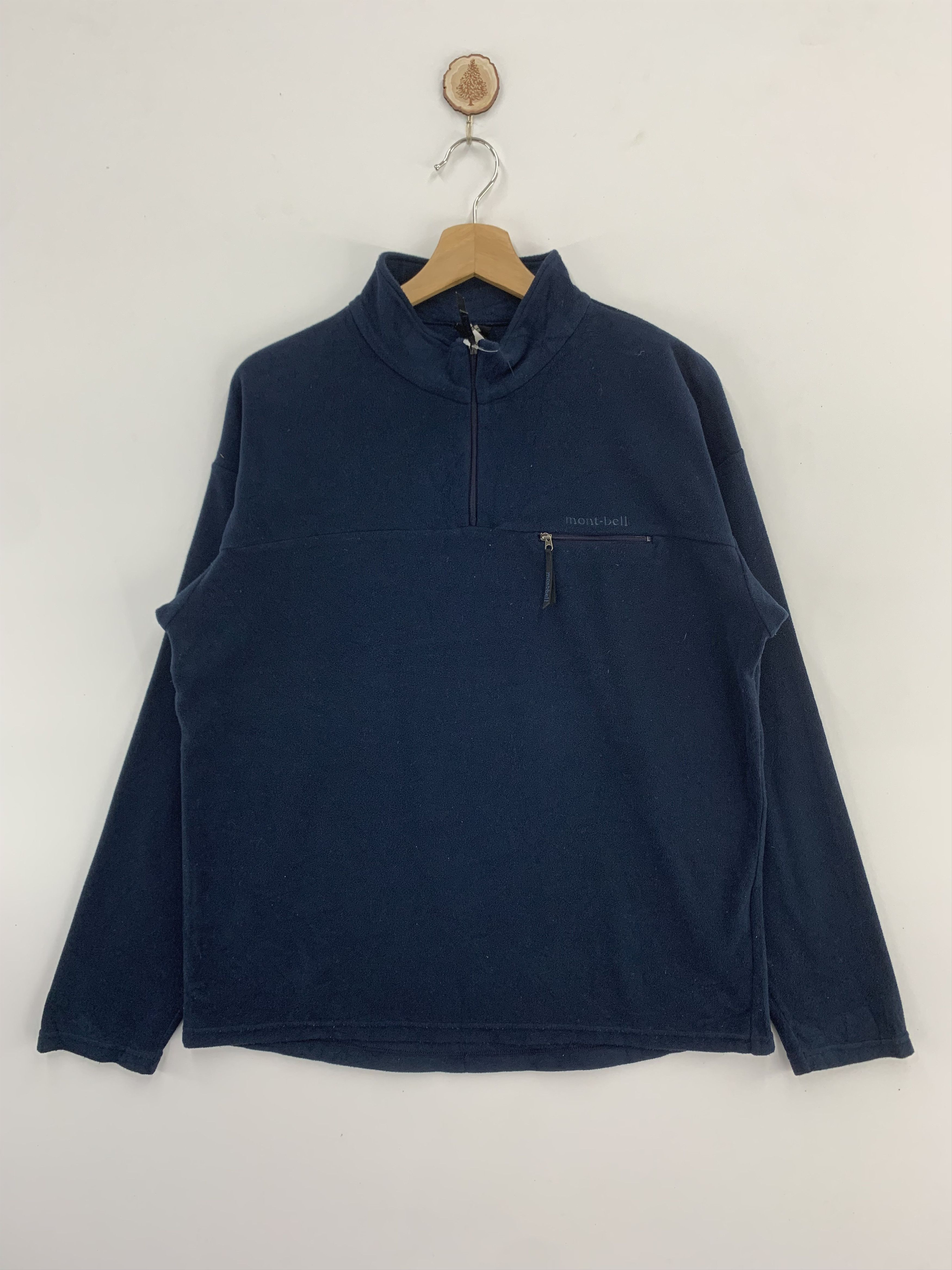 Montbell × Vintage Montbell Fleece Jacket Single Pocket Size US L / EU 52-54 / 3 - 1 Thumbnail