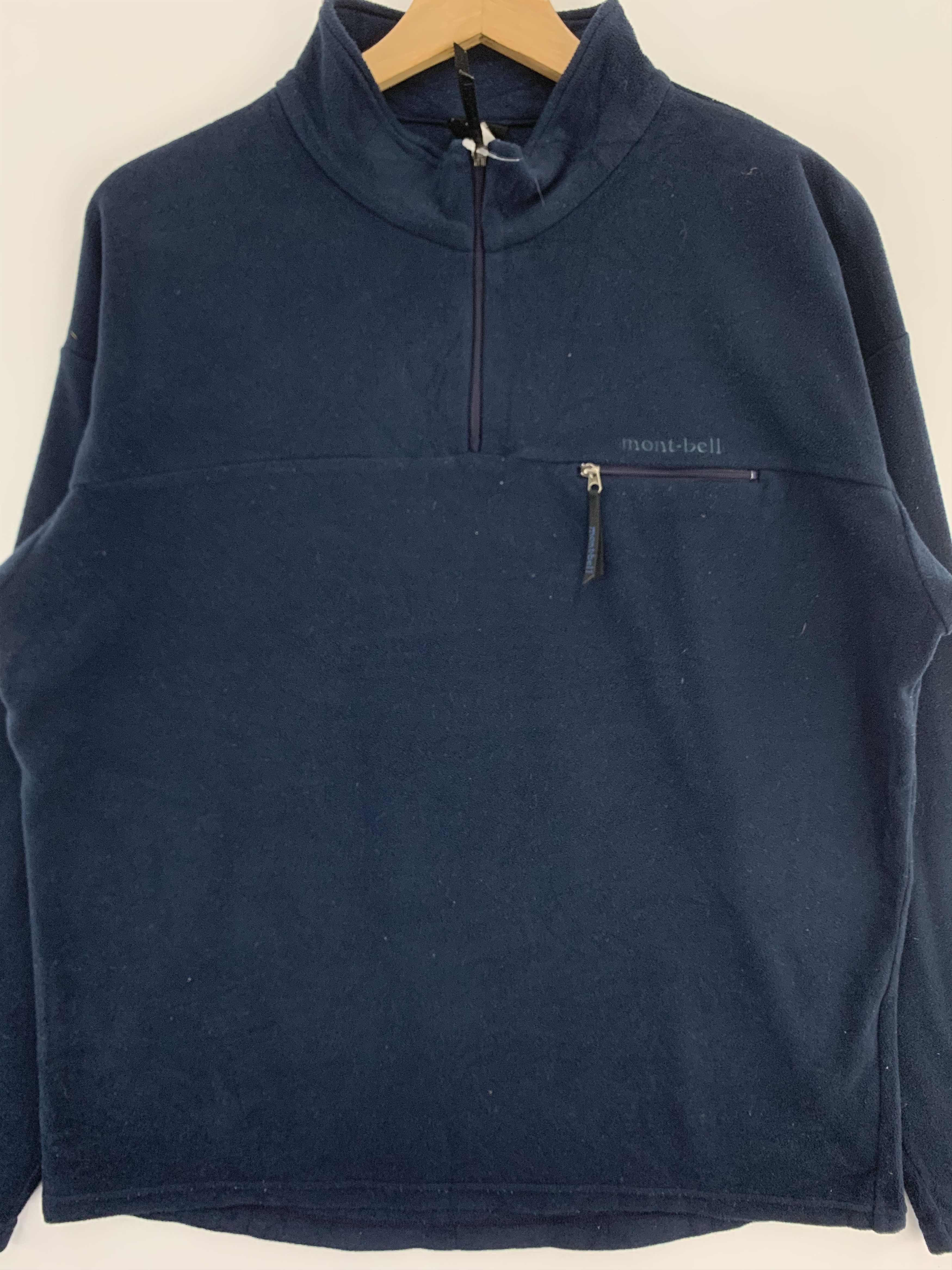 Montbell × Vintage Montbell Fleece Jacket Single Pocket Size US L / EU 52-54 / 3 - 3 Thumbnail