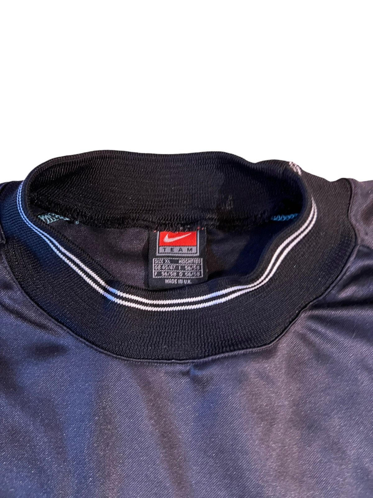 Nike × Vintage Vintage Nike Soccer Goalie Jersey Long Sleeve 00s 90s Drill Size US XL / EU 56 / 4 - 3 Thumbnail