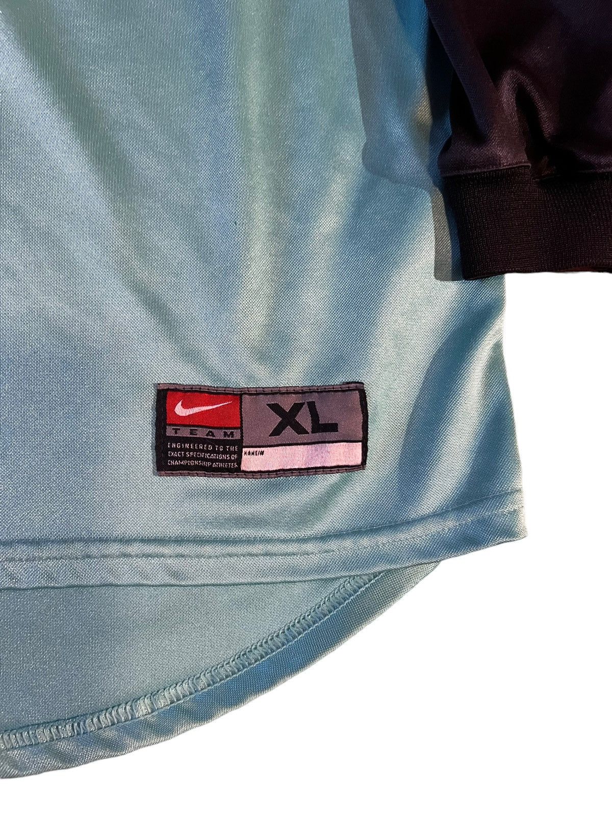 Nike × Vintage Vintage Nike Soccer Goalie Jersey Long Sleeve 00s 90s Drill Size US XL / EU 56 / 4 - 4 Thumbnail