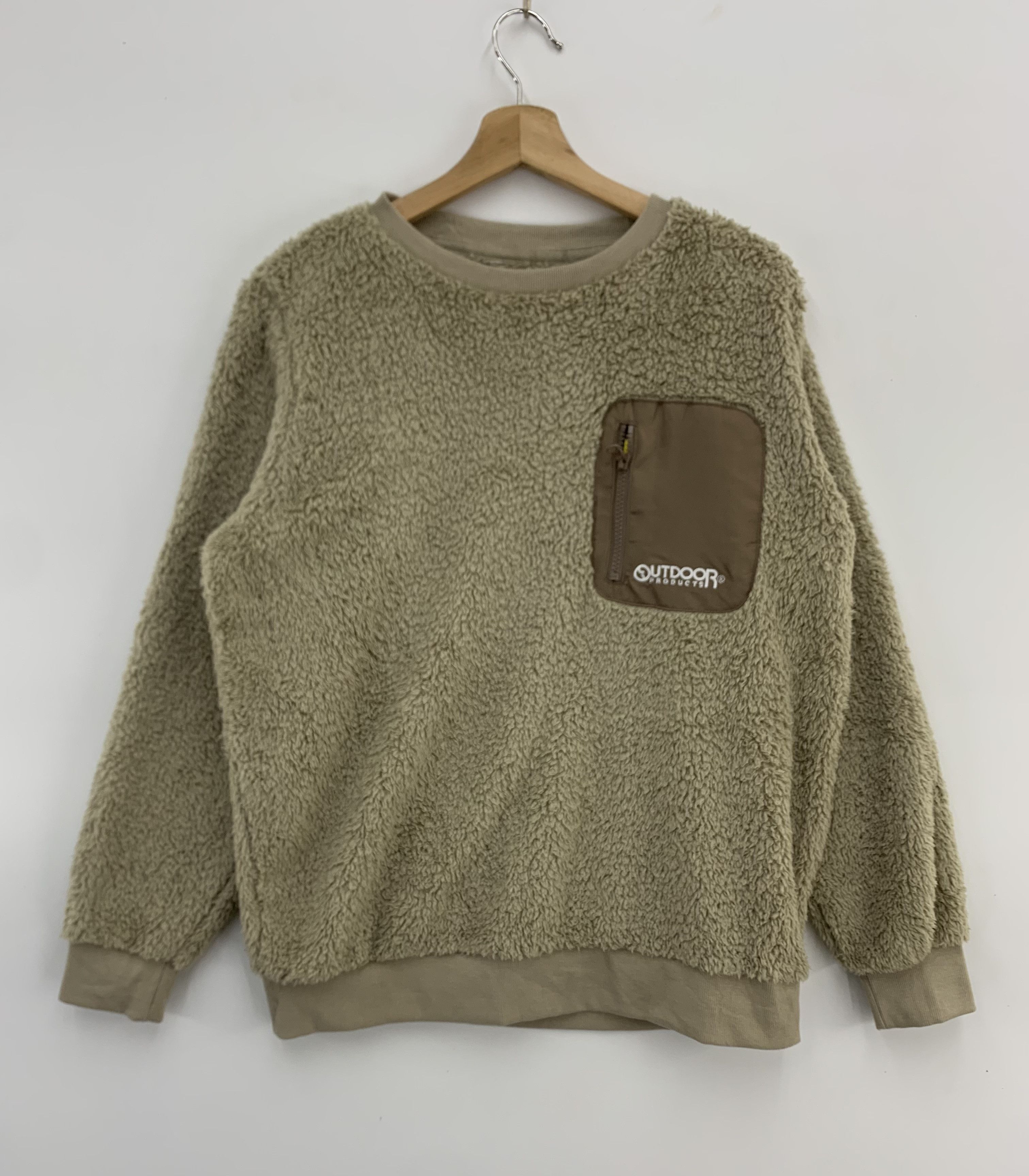 image of Outdoor Life x Outdoor Style Go Out Fleece Sweatshirt Jacket Outdoor Products in Light Brown (Size 