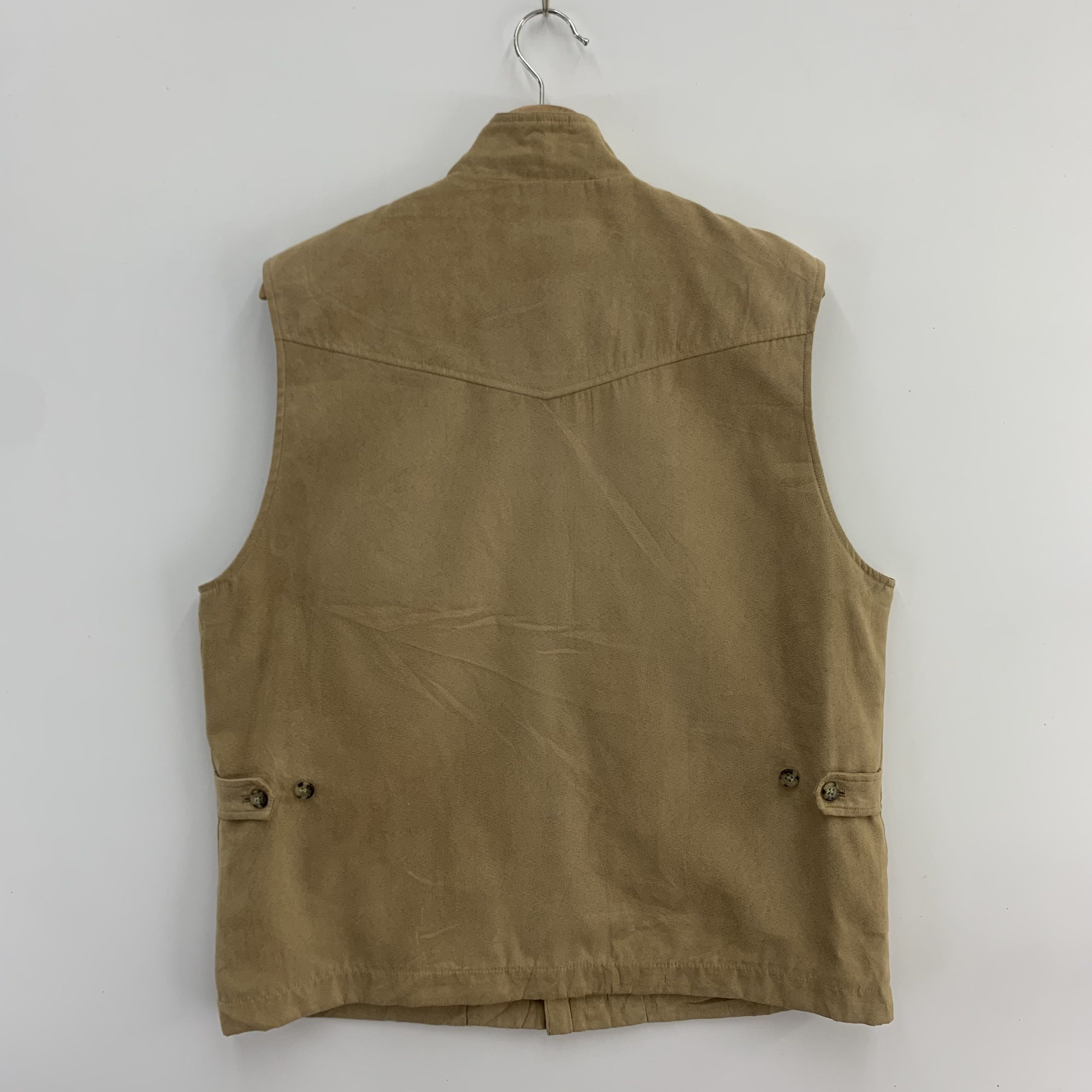Japanese Brand Macchio Brown Vest Multipocket Size US L / EU 52-54 / 3 - 2 Thumbnail