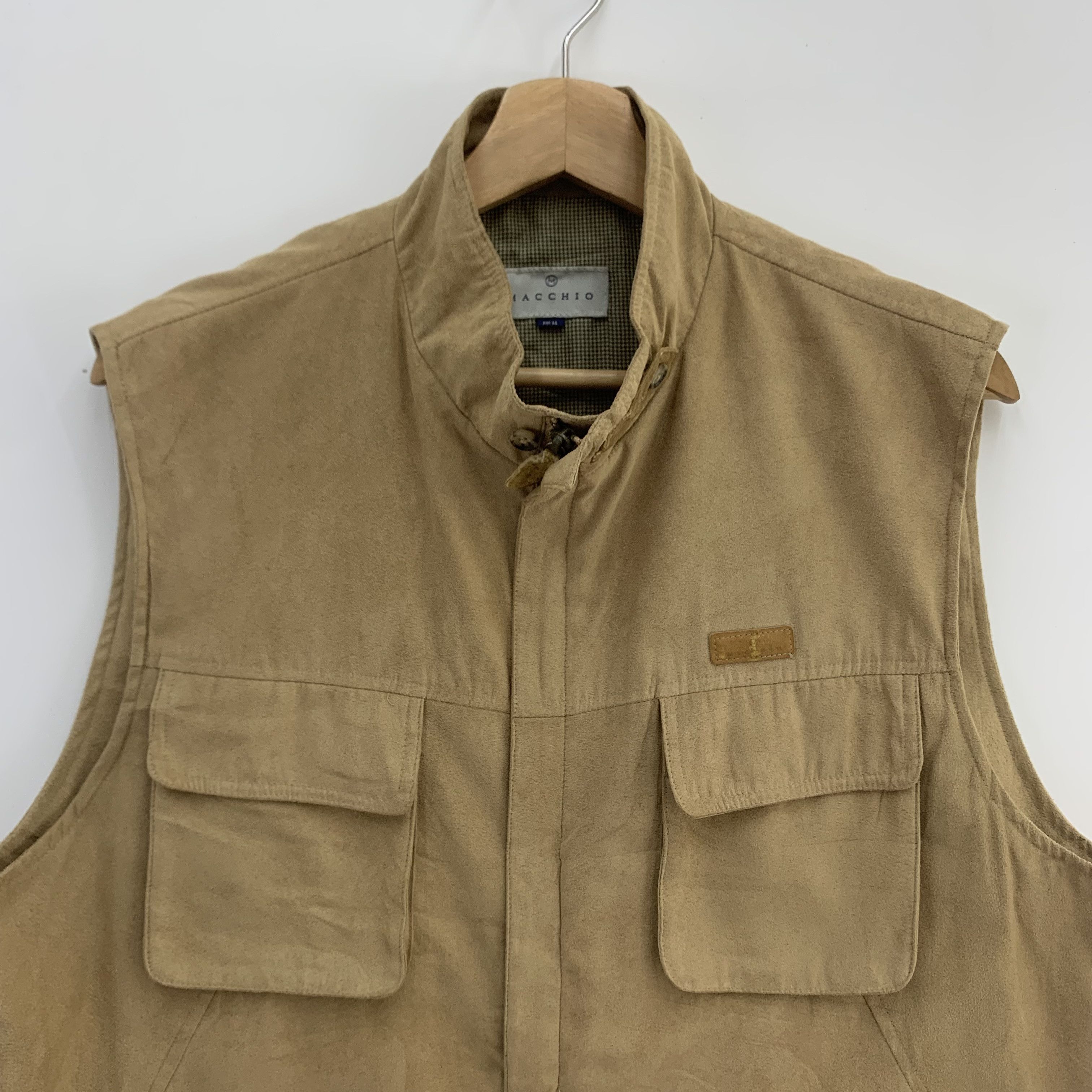 Japanese Brand Macchio Brown Vest Multipocket Size US L / EU 52-54 / 3 - 3 Thumbnail