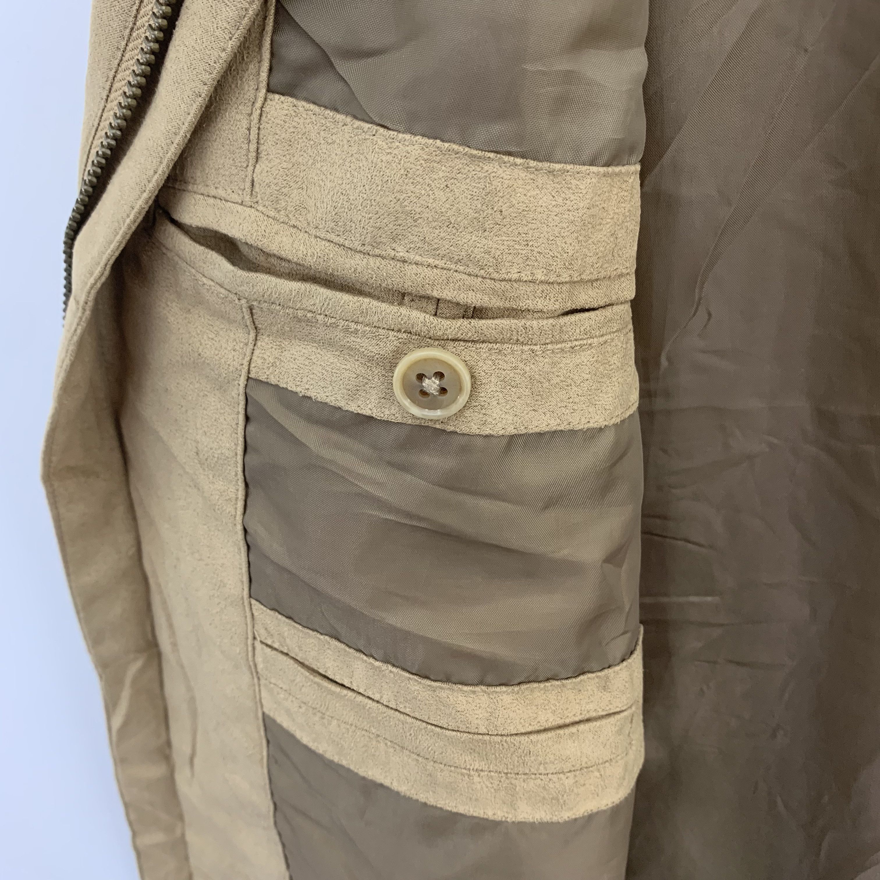 Japanese Brand Macchio Brown Vest Multipocket Size US L / EU 52-54 / 3 - 12 Thumbnail