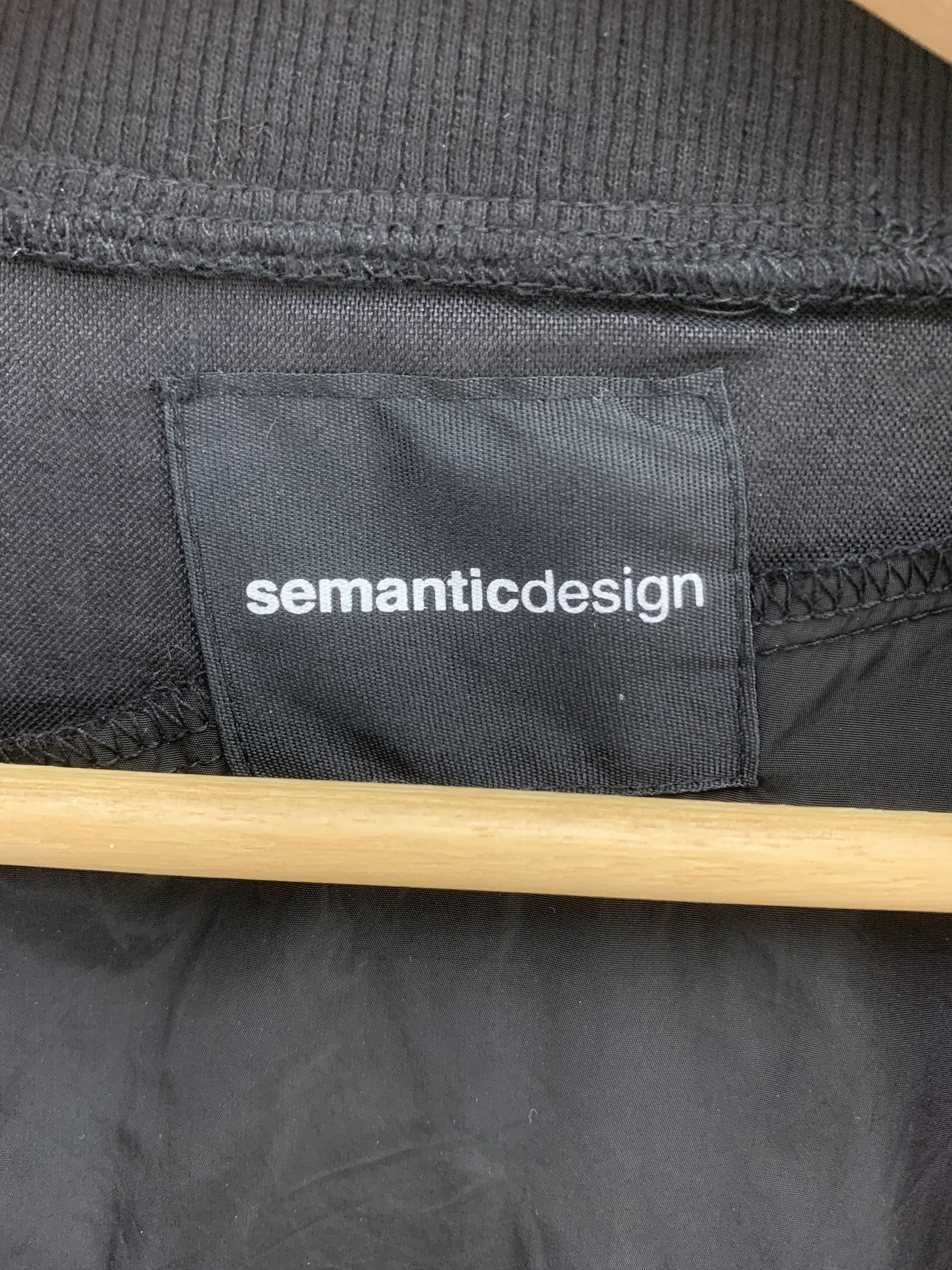 Japanese Brand Semantic Design Black Jacket Size US M / EU 48-50 / 2 - 10 Thumbnail