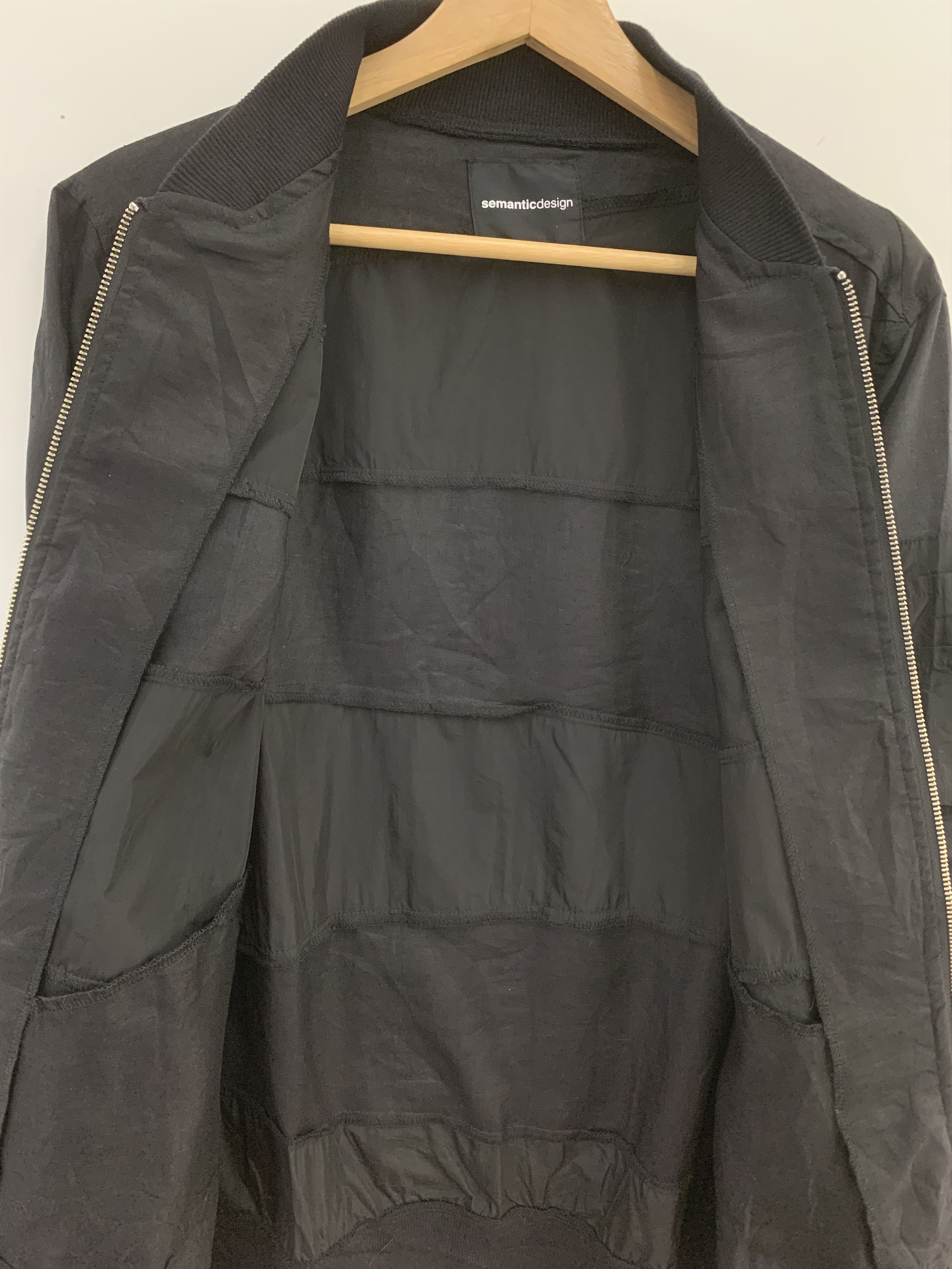Japanese Brand Semantic Design Black Jacket Size US M / EU 48-50 / 2 - 6 Thumbnail